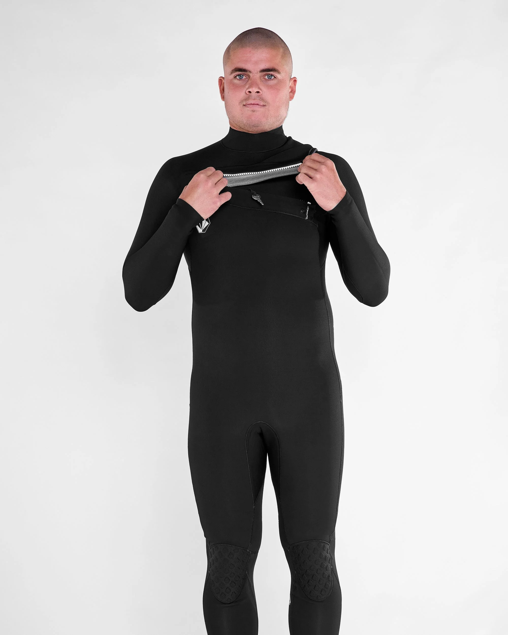 Modulator 3/2Mm Chest Zip Full Neoprenanzug - Black - Image 5