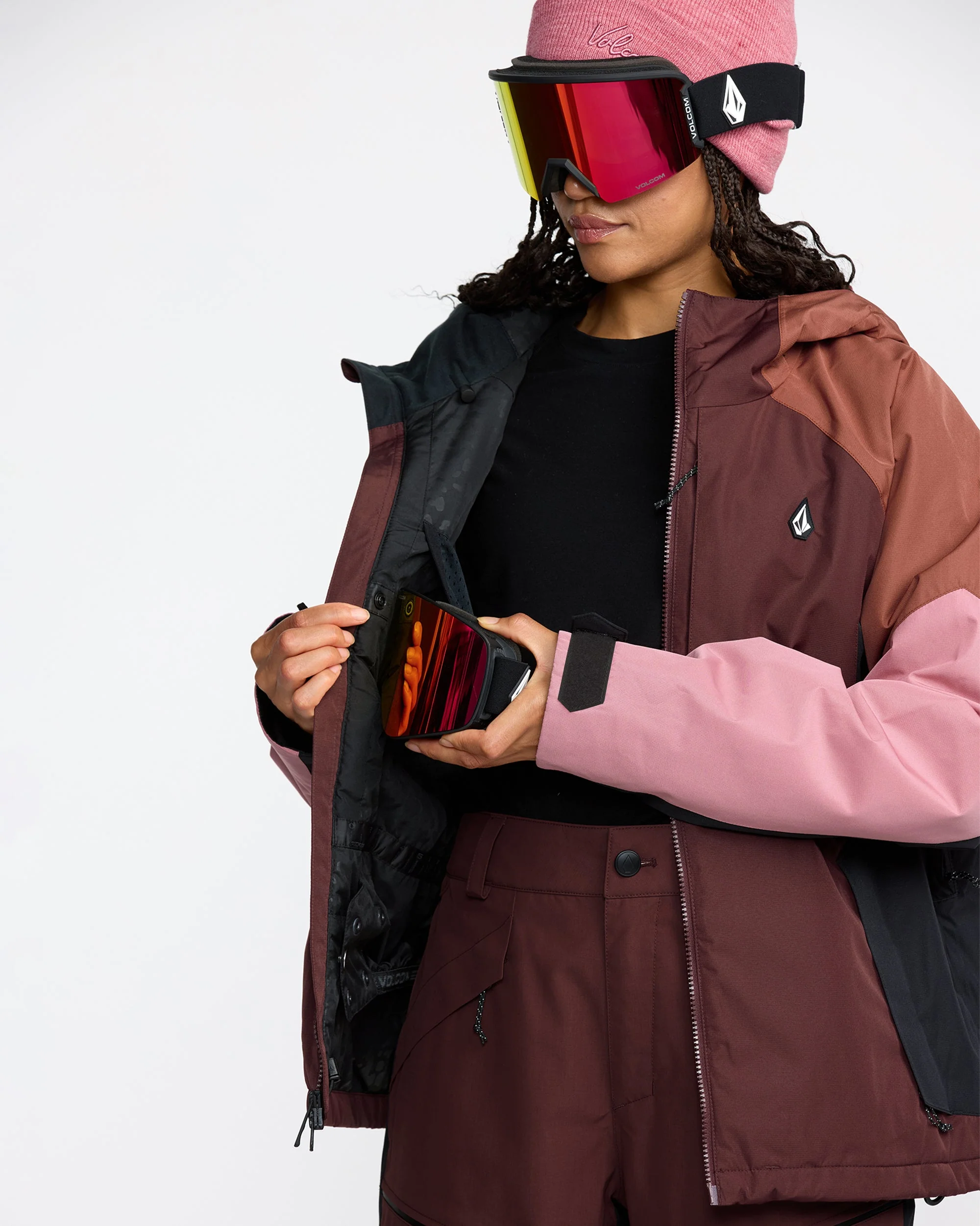 Agate Insulated Jacke - Oxblood - Image 7