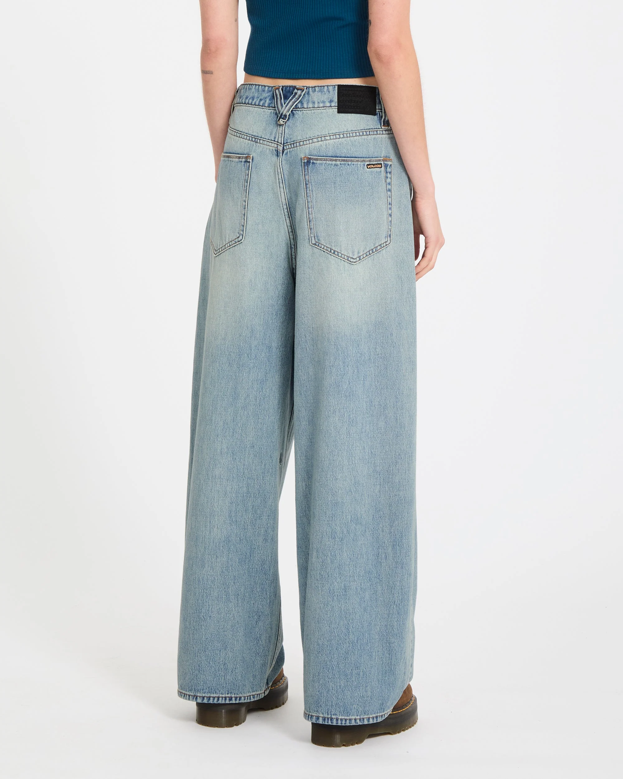 Beeggy Jeans - Dusty Blue Wash - Image 2