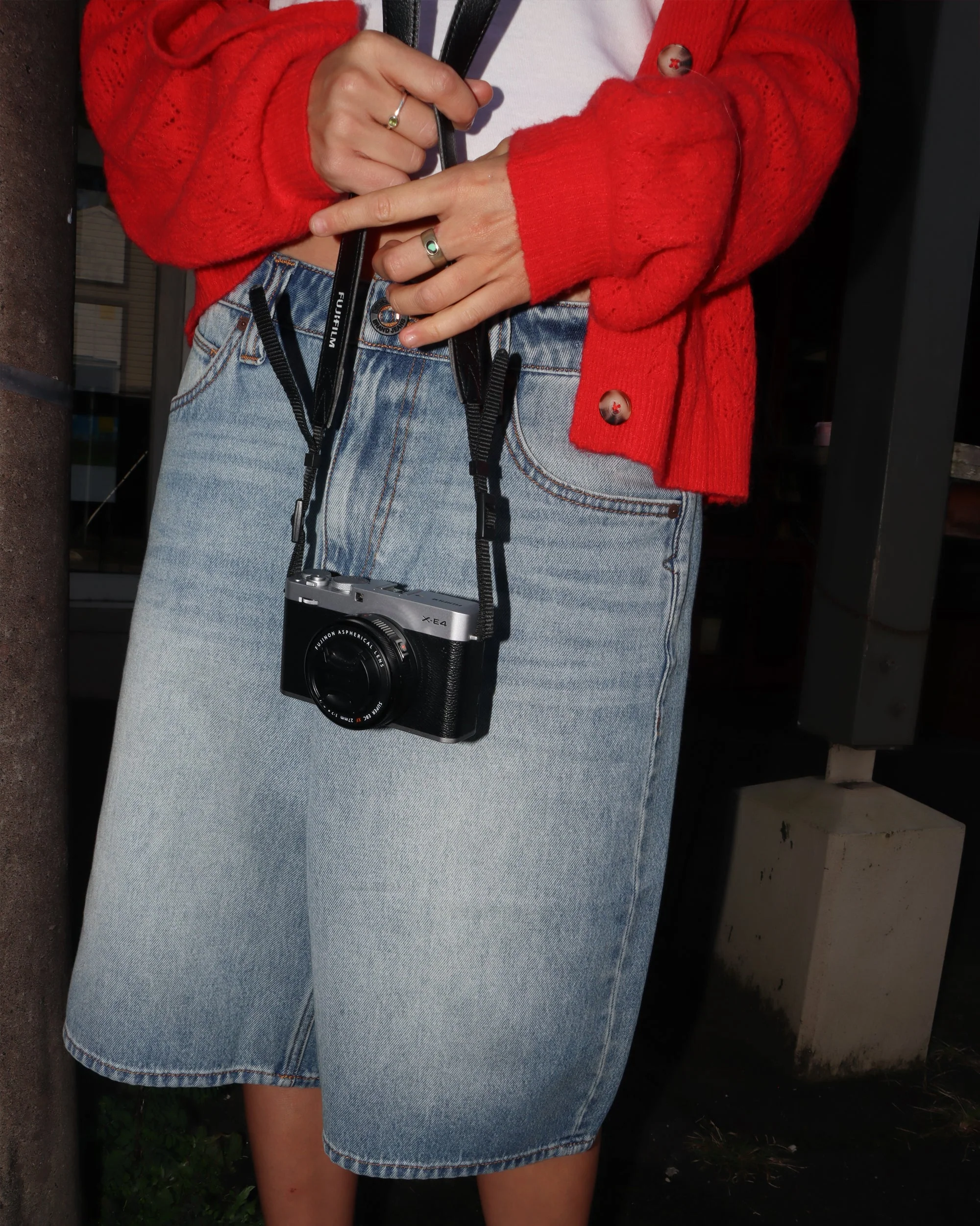 Beeggy Denim-Shorts - Dusty Blue Wash - Image 5