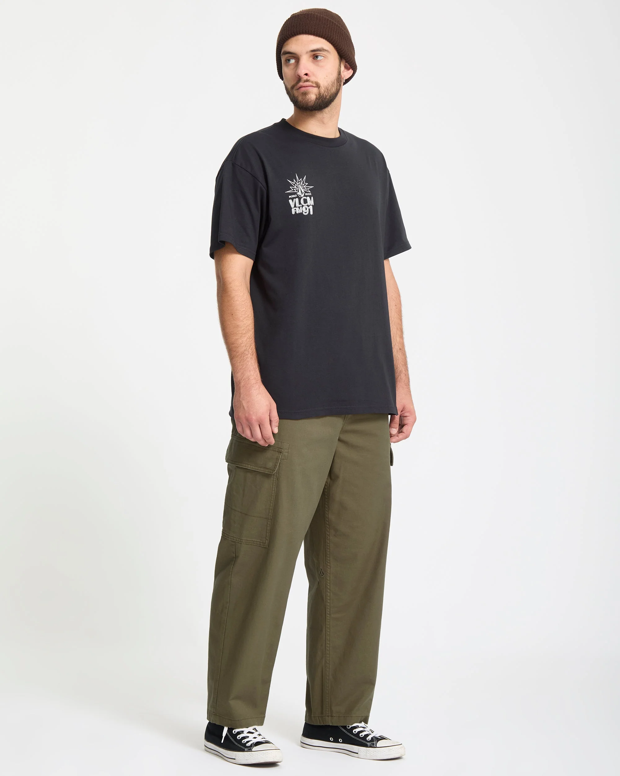 Billow Tapered Cargo-Hose - Sage Leaf - Image 4