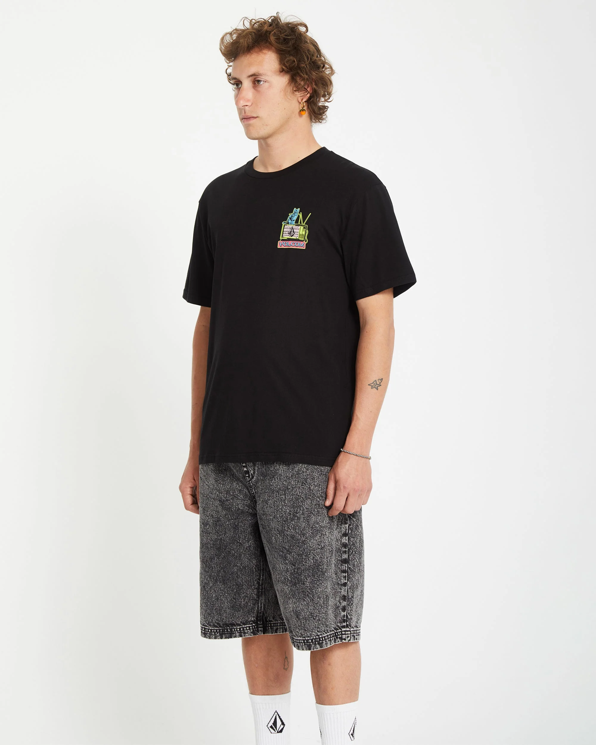 Catv T-shirt - BLACK - Image 3
