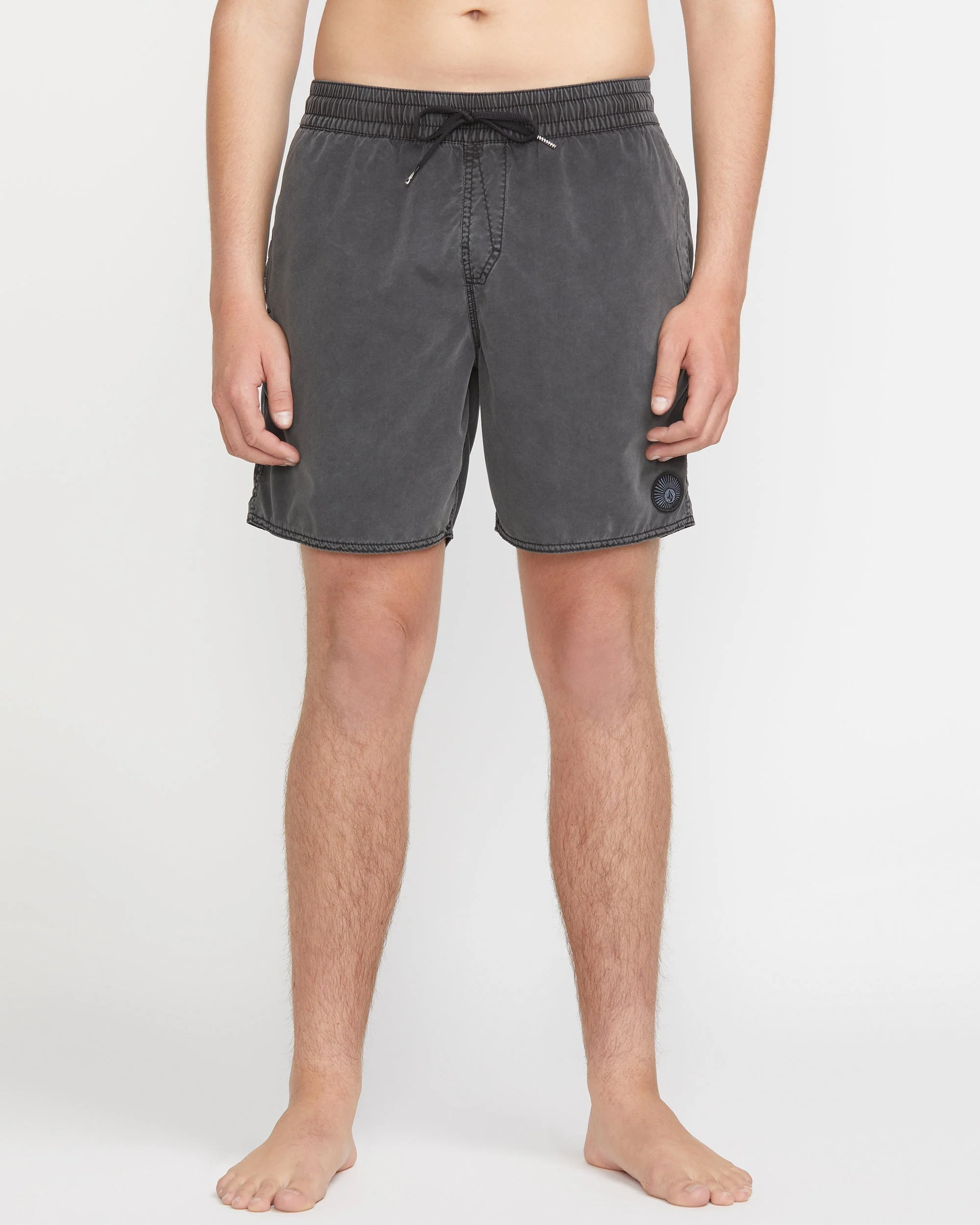Center Trunk 17" Boardshorts - Black