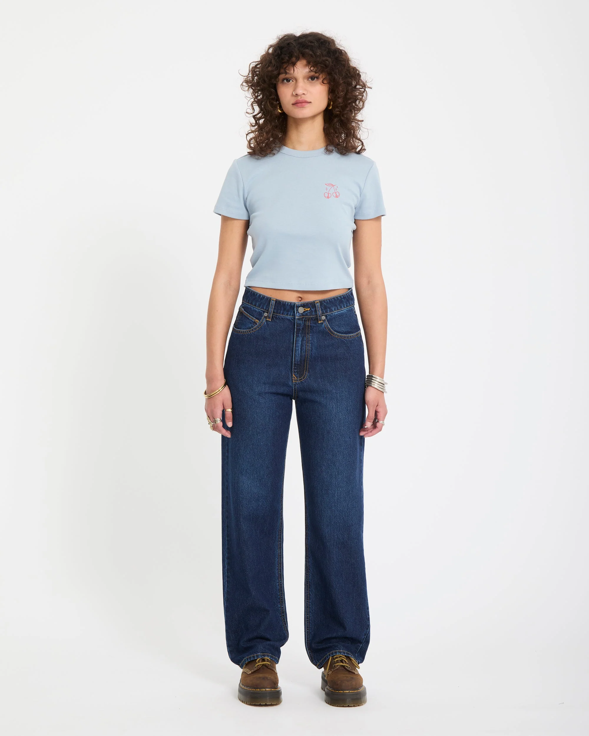 Daddio Jeans - Washed Blue - Image 4