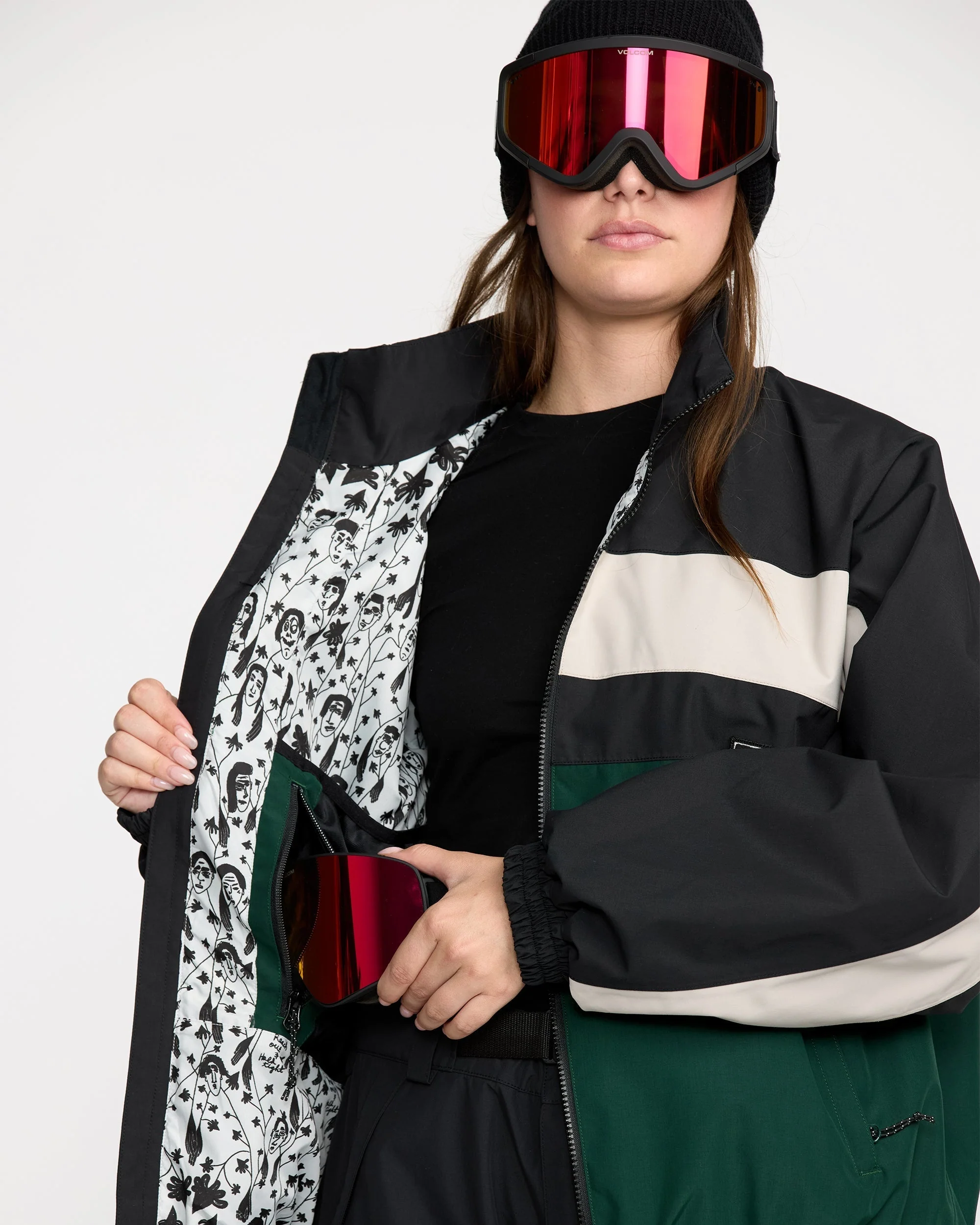 Dlm Jacke - Black Green - Image 9