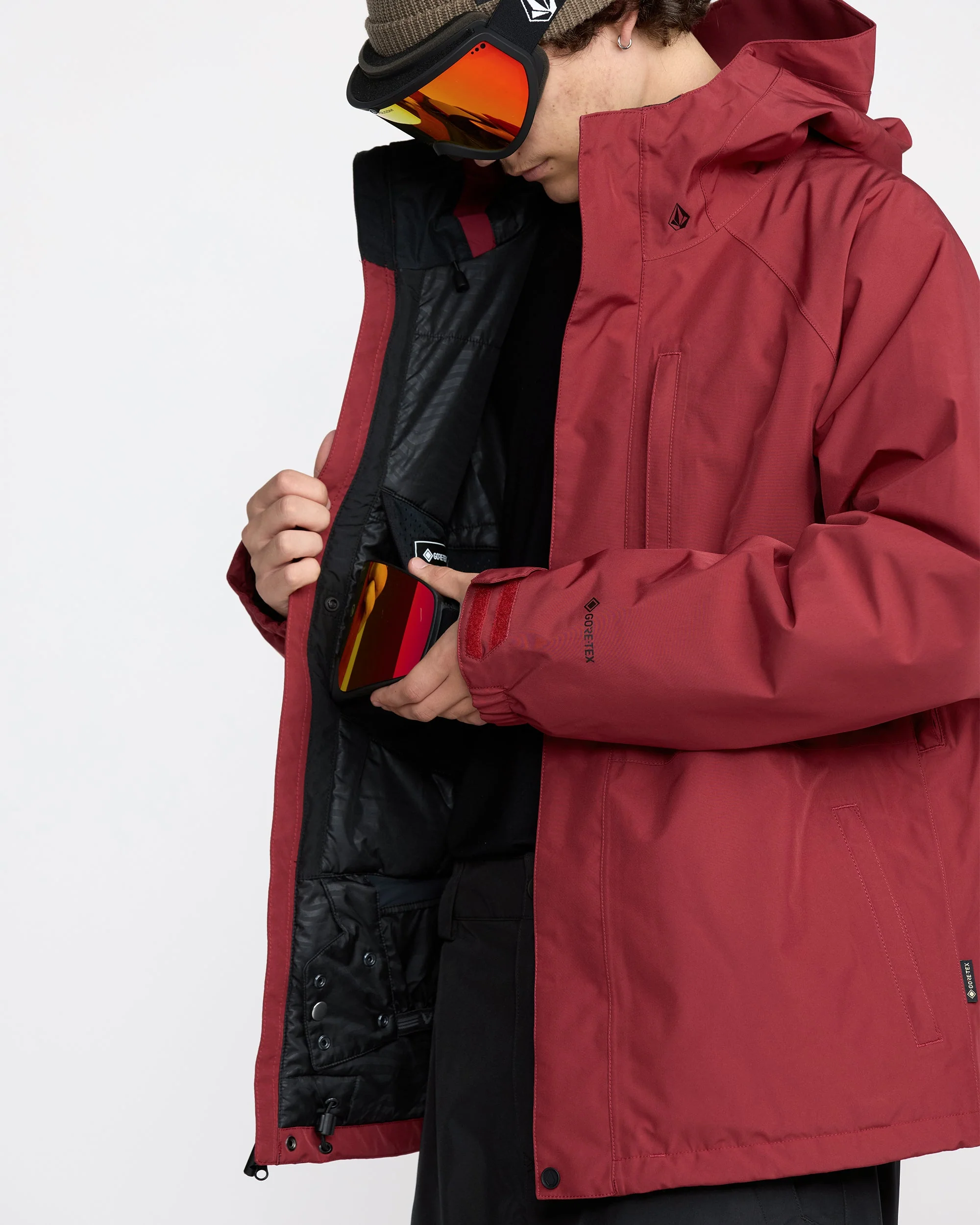 Dua Gore-Tex Jacke - Burnt Red - Image 7