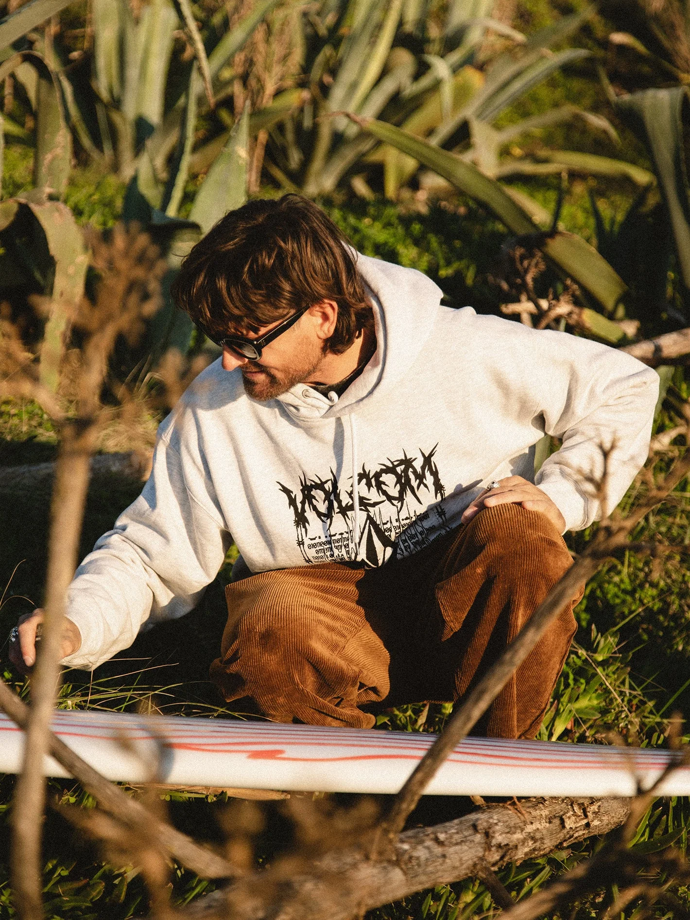 Edener Kapuzenpullover - HEATHER GREY - Image 3