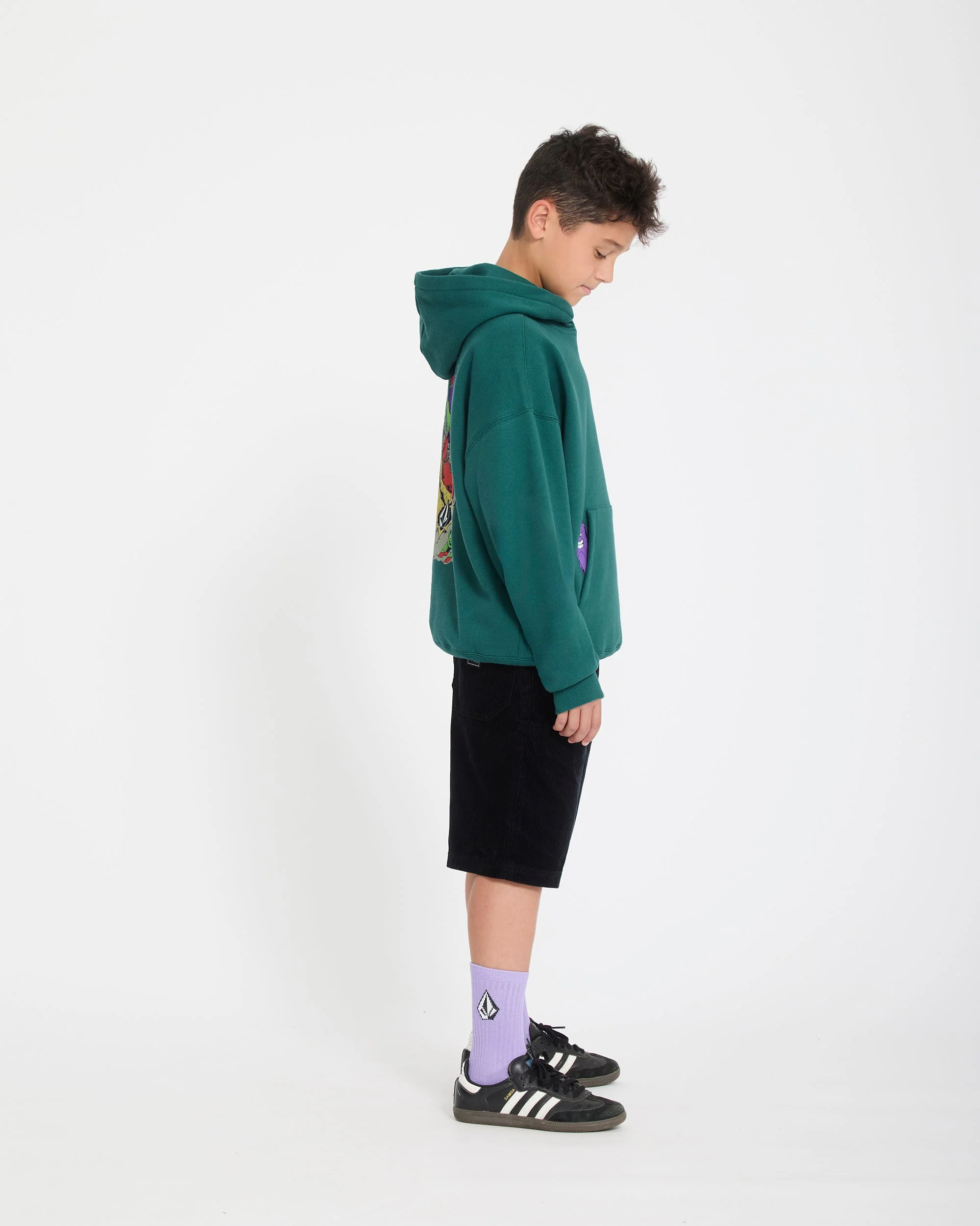 Ben Sanair Hoodie - Rifle Green - (KINDER) - Image 11
