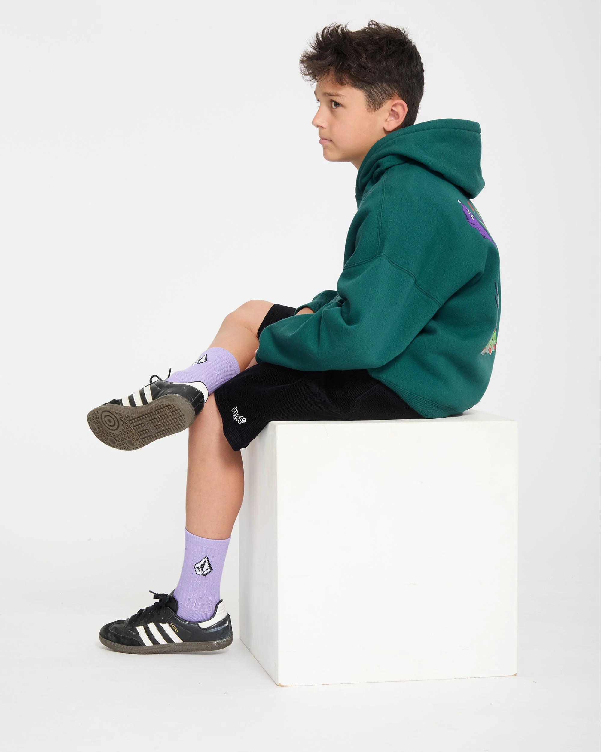 Ben Sanair Hoodie - Rifle Green - (KINDER) - Image 13