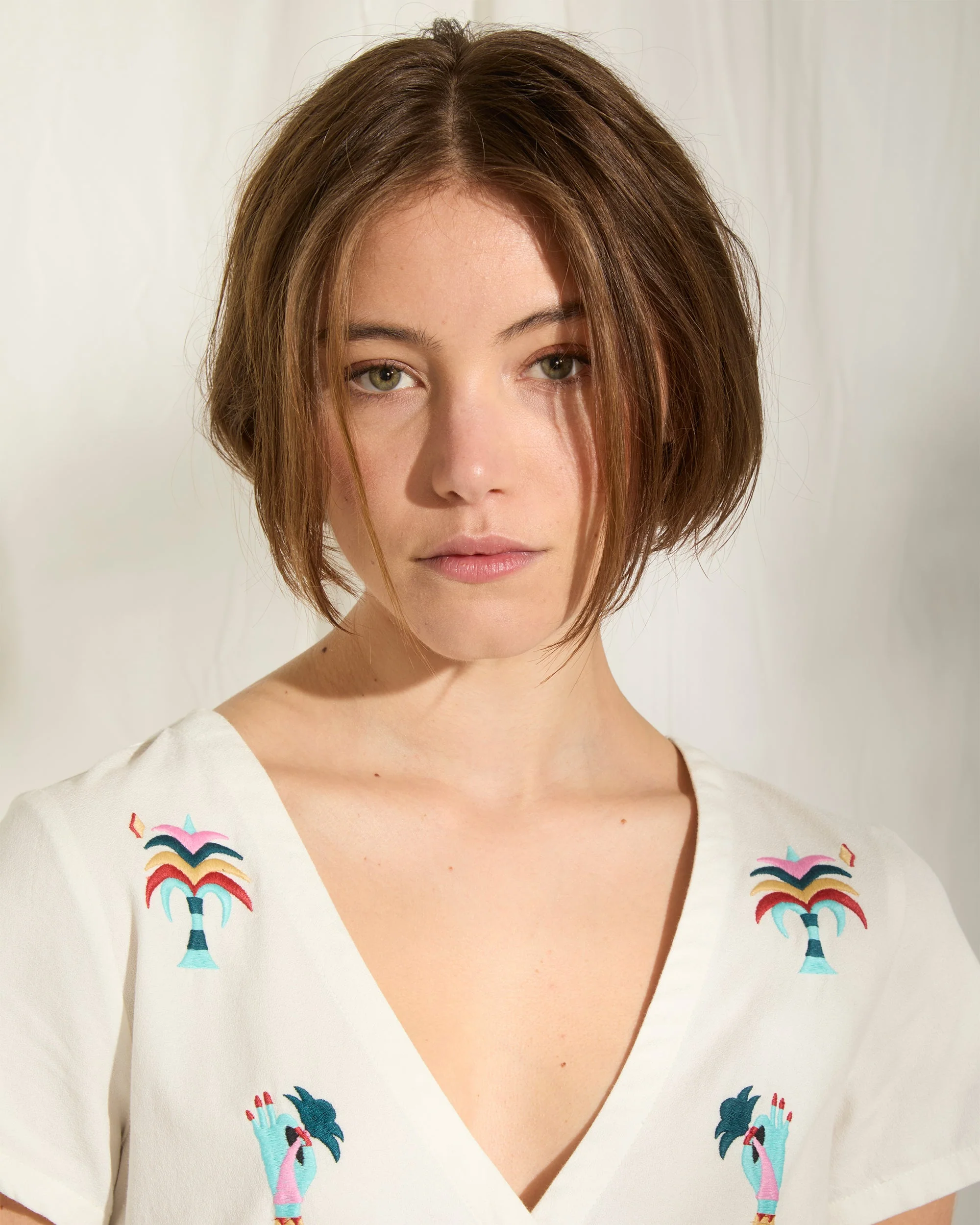 Bruno Lucas Hemdkleid - Off White - Image 5