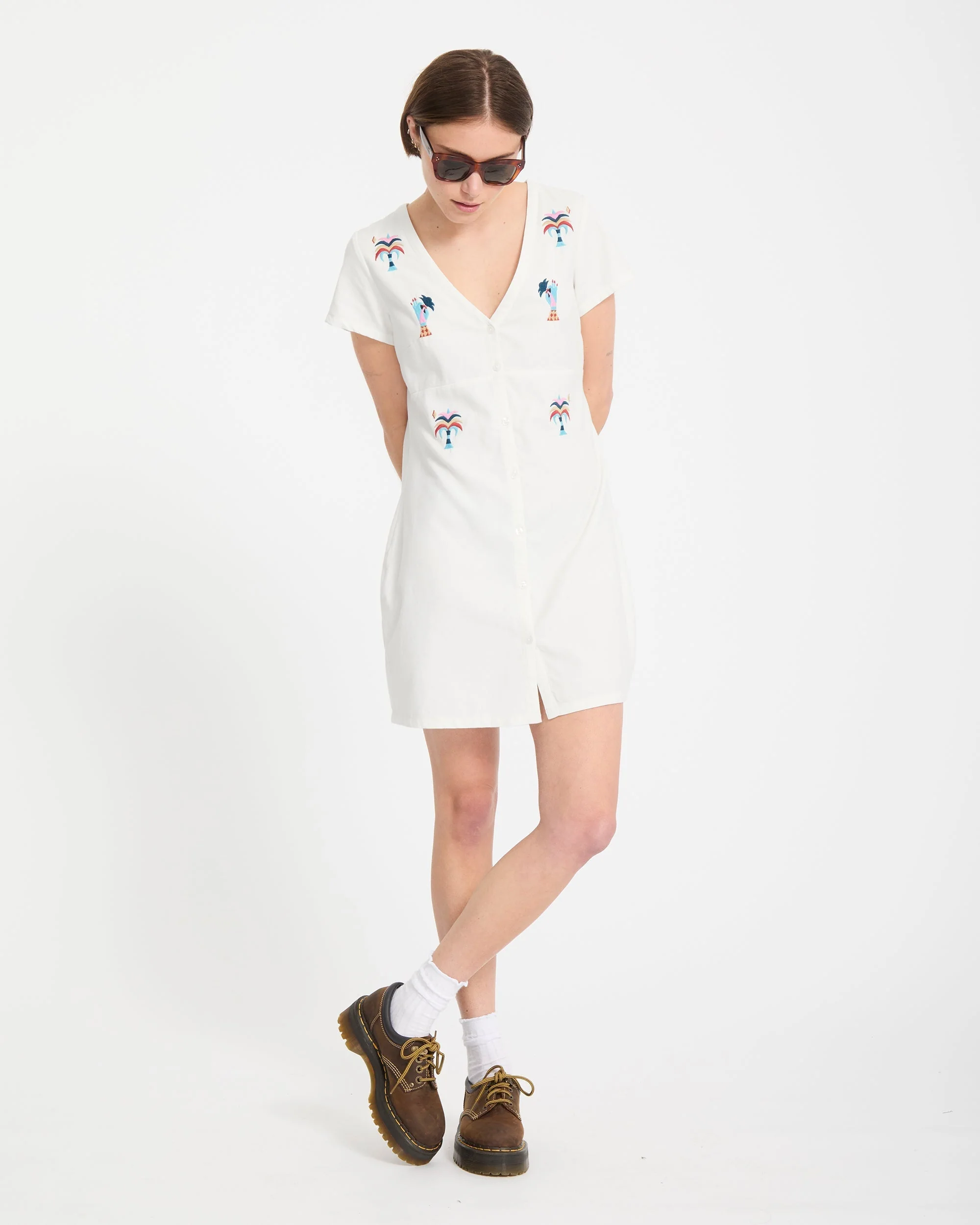 Bruno Lucas Hemdkleid - Off White - Image 8