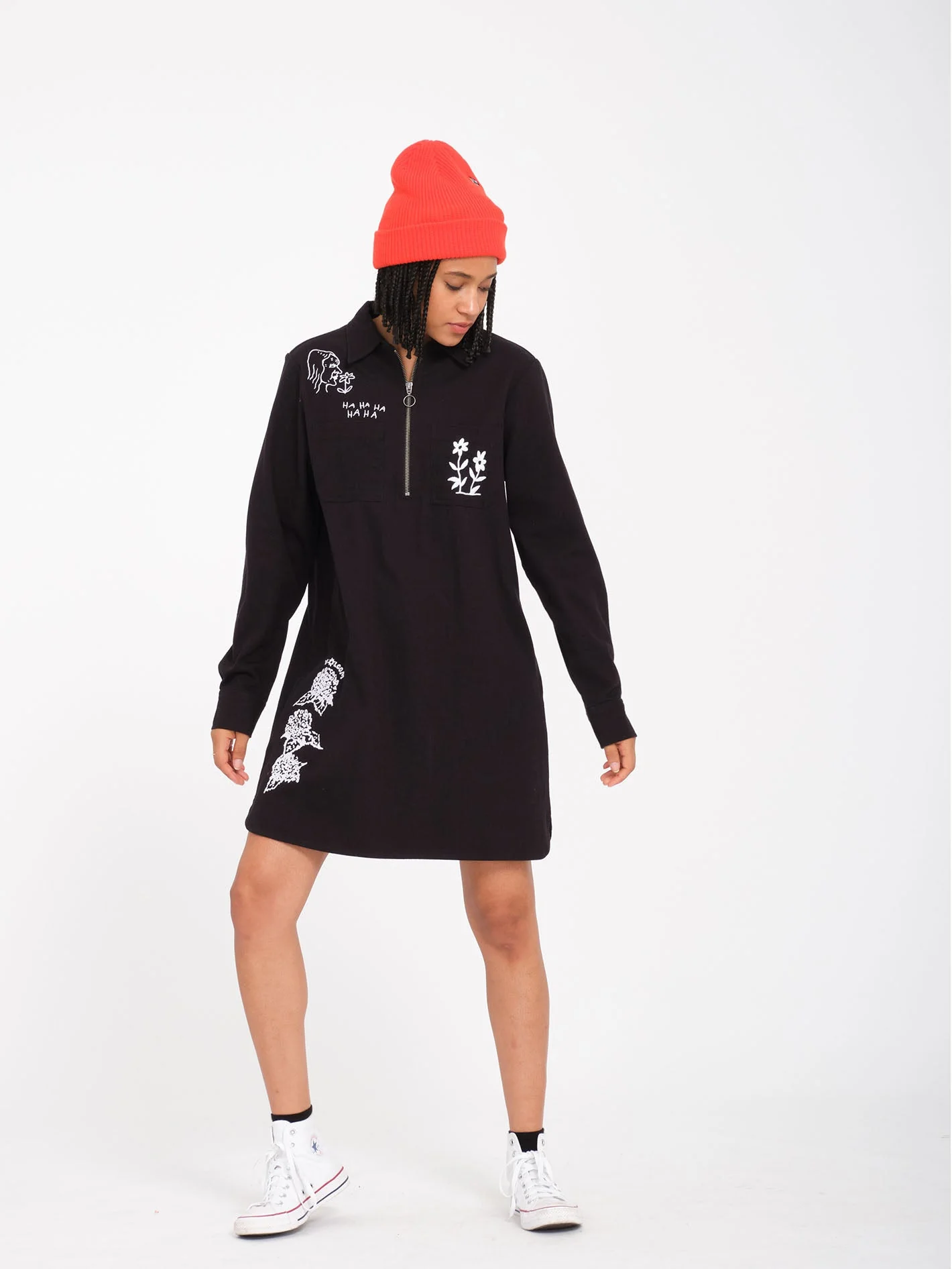 Keutchi Kleid - Black - Image 7