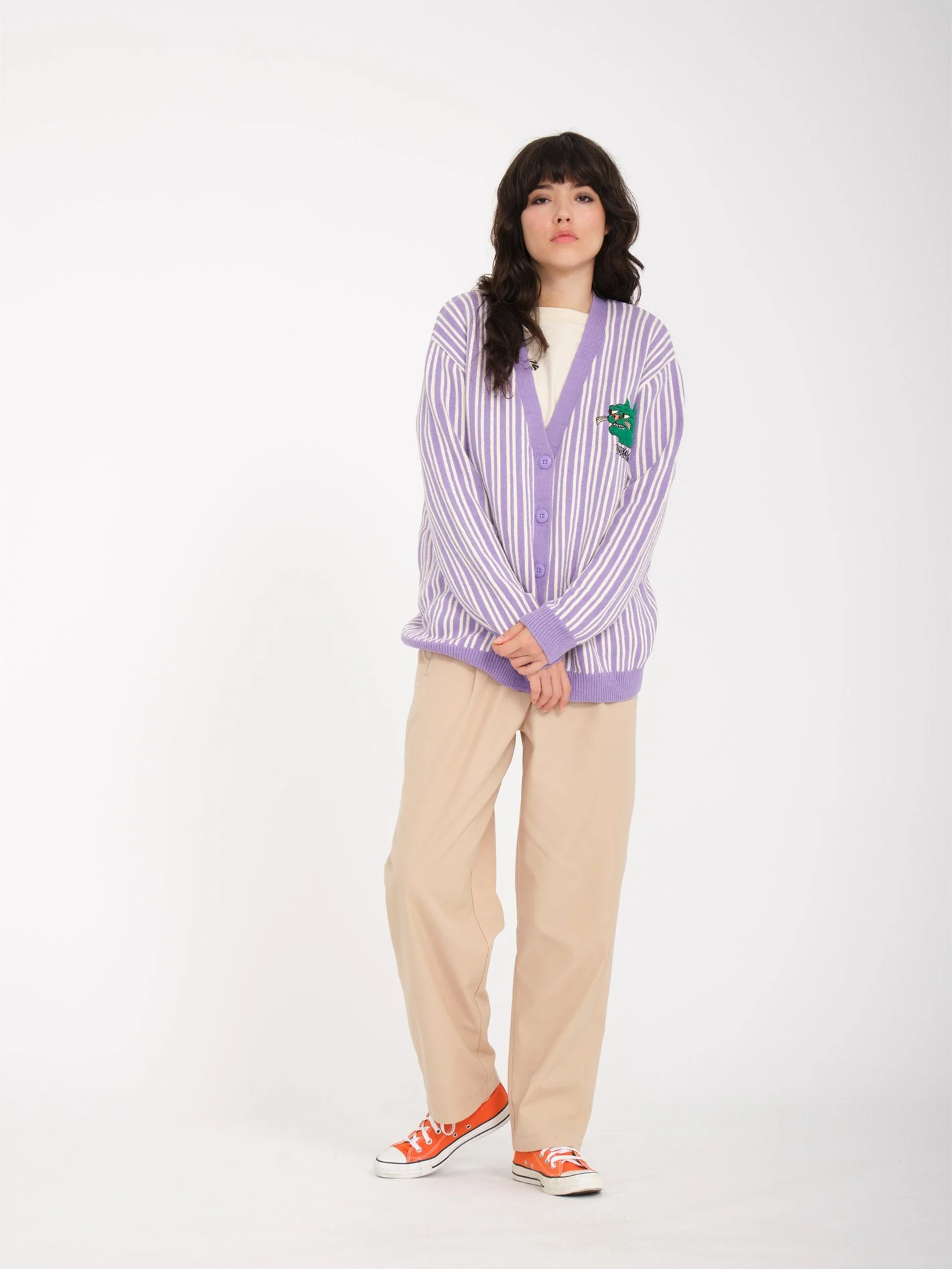 Nando Von Arb Strickjacke - PAISLEY PURPLE - Image 3