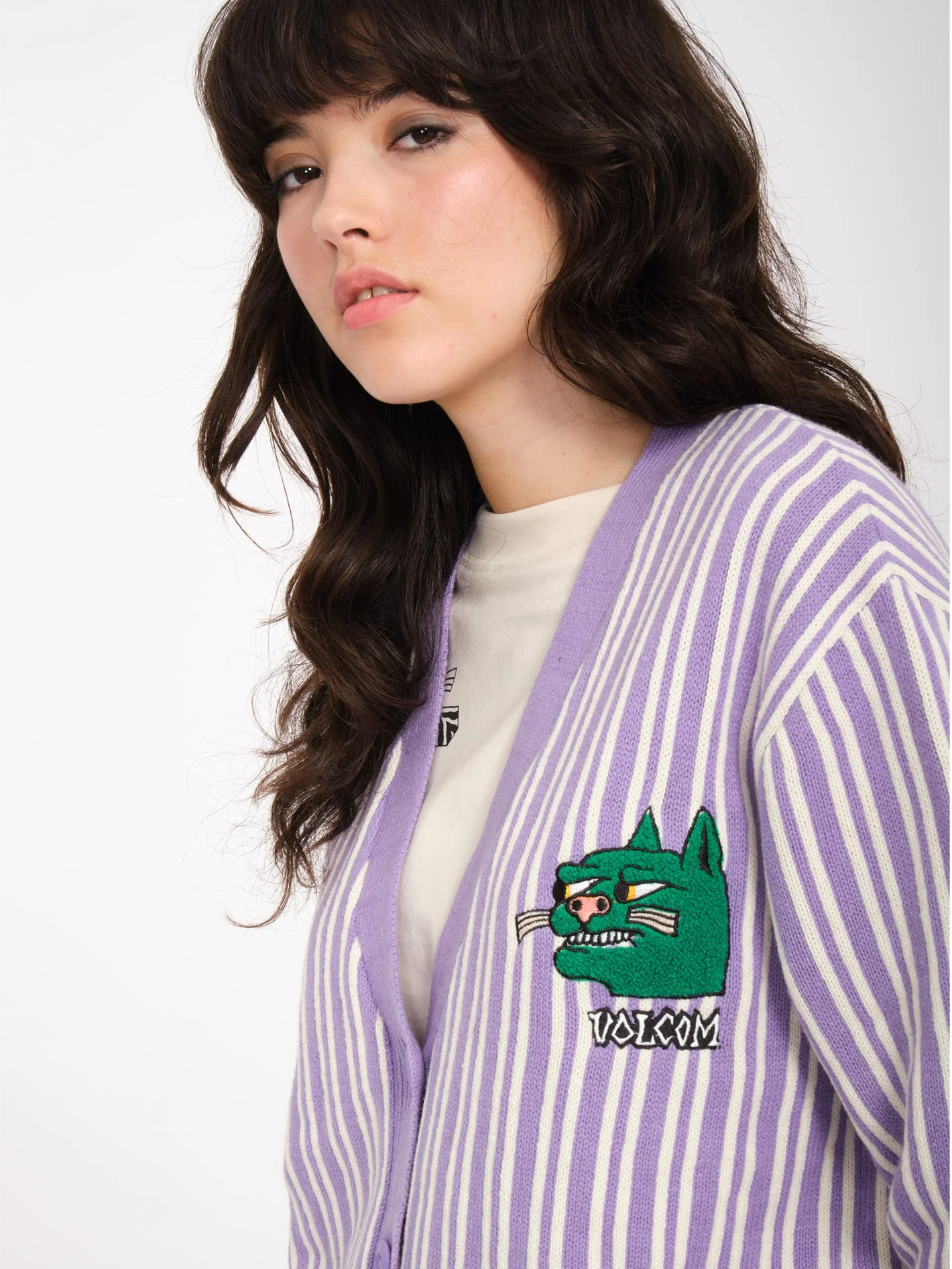 Nando Von Arb Strickjacke - PAISLEY PURPLE - Image 5