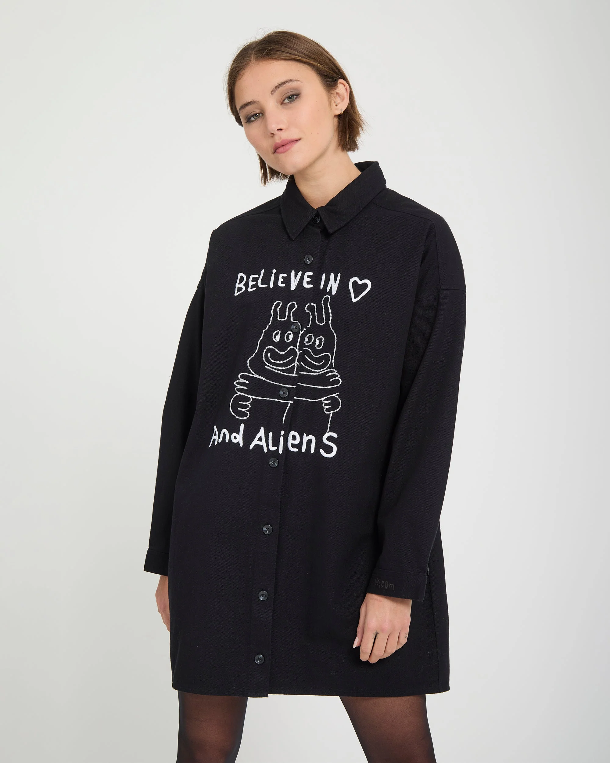 Ozzy Kleid - Black - Image 11