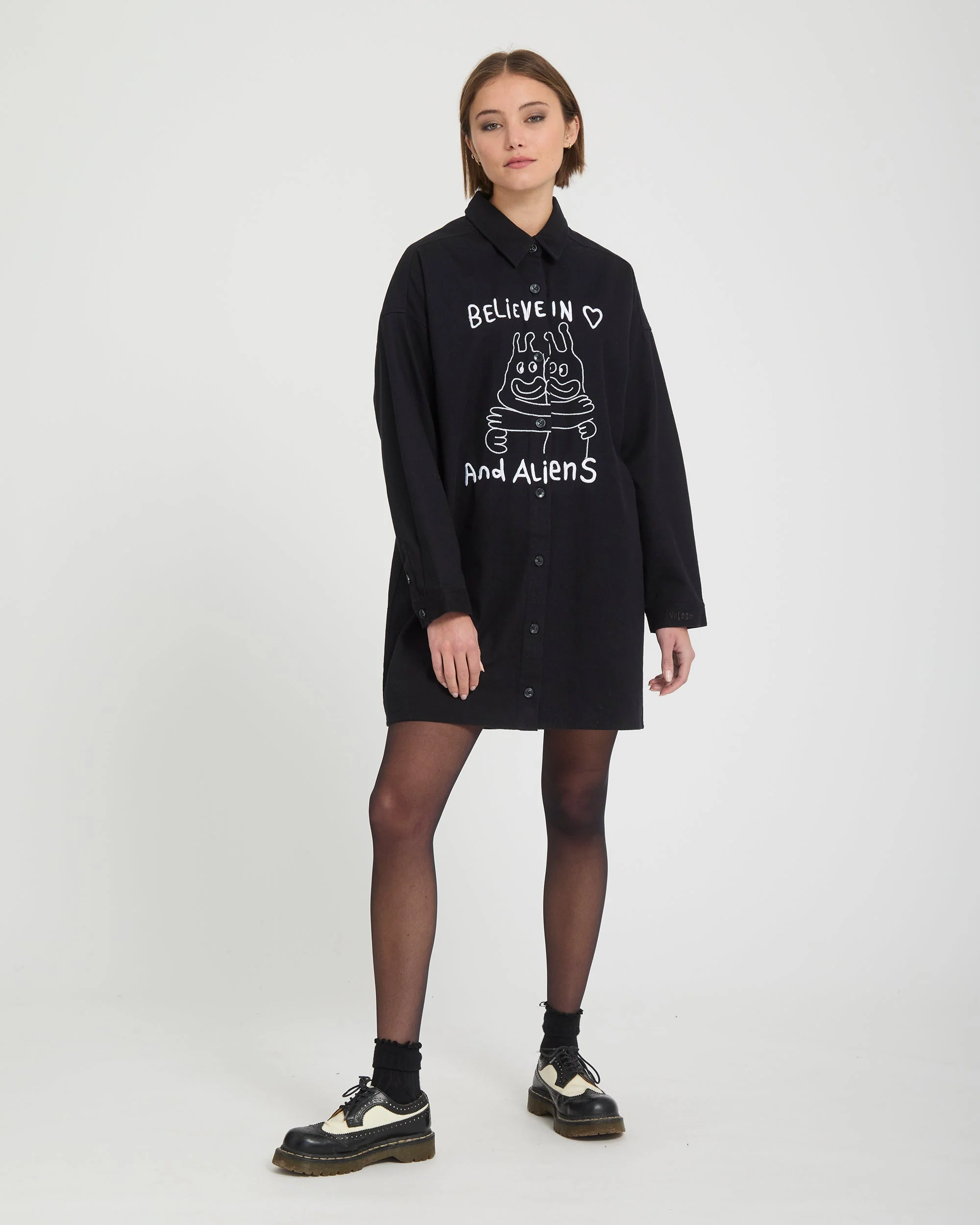 Ozzy Kleid - Black - Image 7