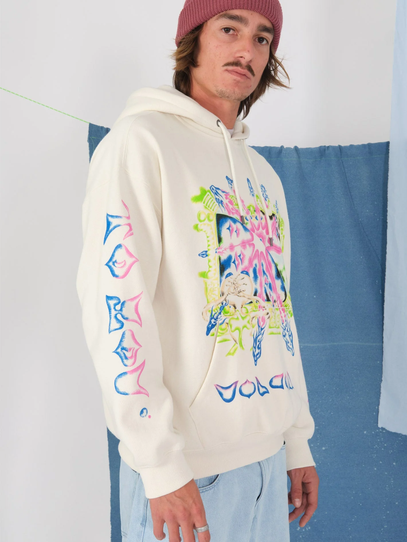 Sam Ryser Kapuzenpullover - OFF WHITE - Image 4