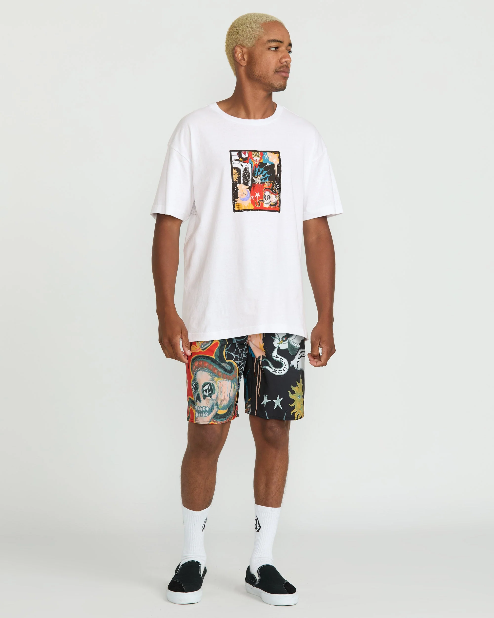 Seth Conboy Web T-Shirt - White - Image 4