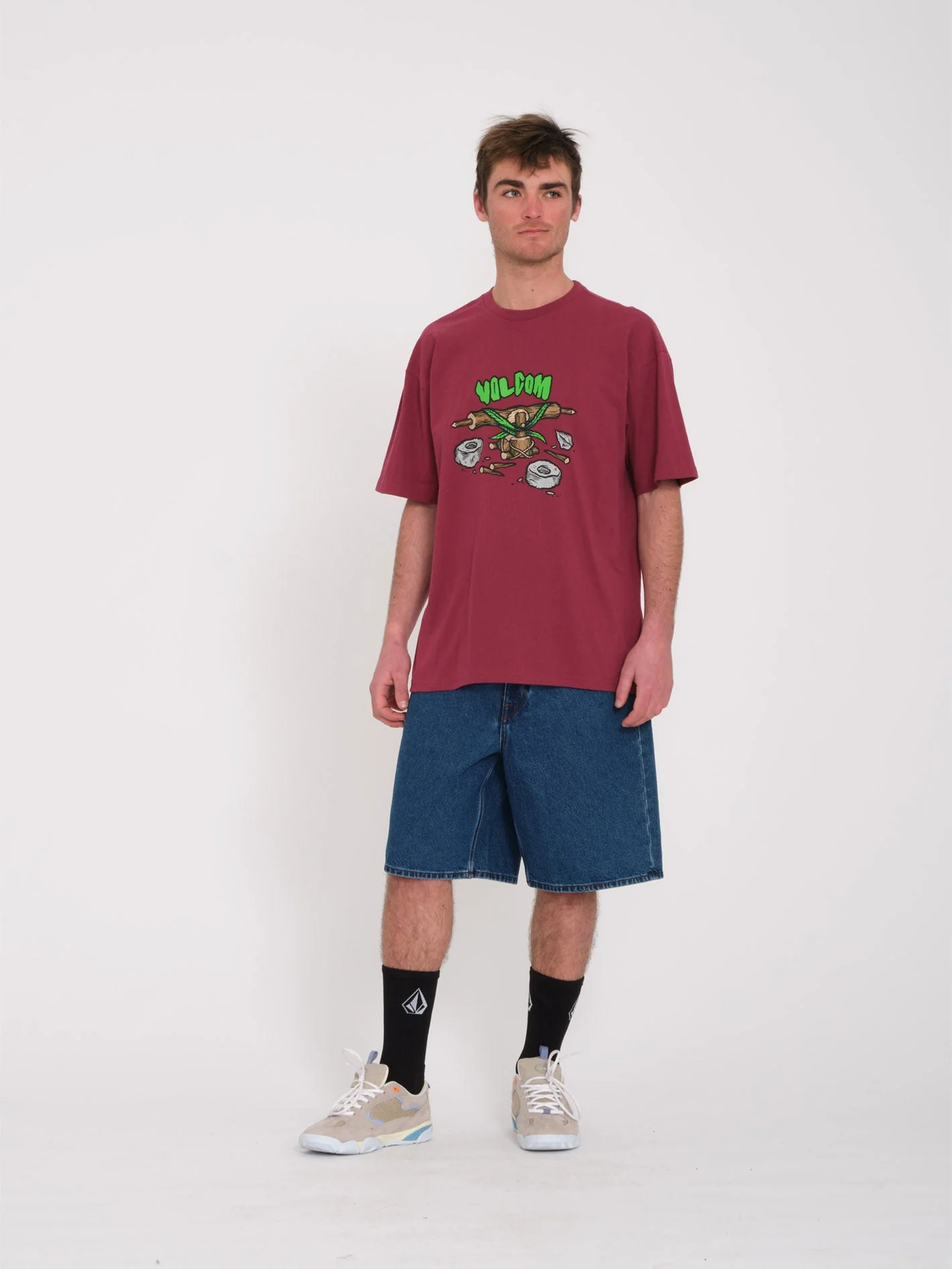 Todd Bratrud 1 T-Shirt - PLUM - Image 3