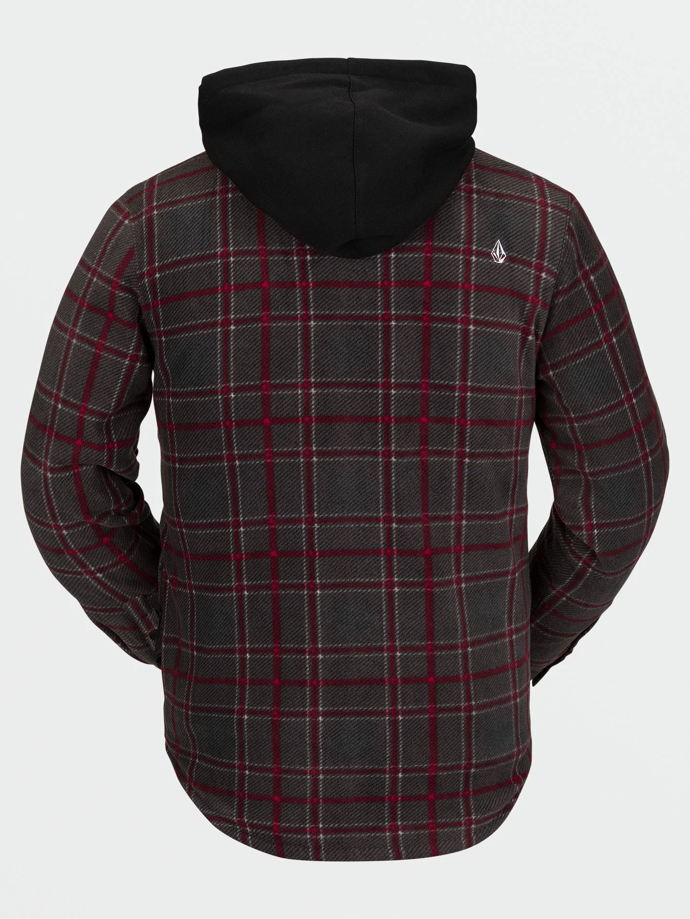 Field Insulated Flannel Jacket - Black Plaid - Image 2