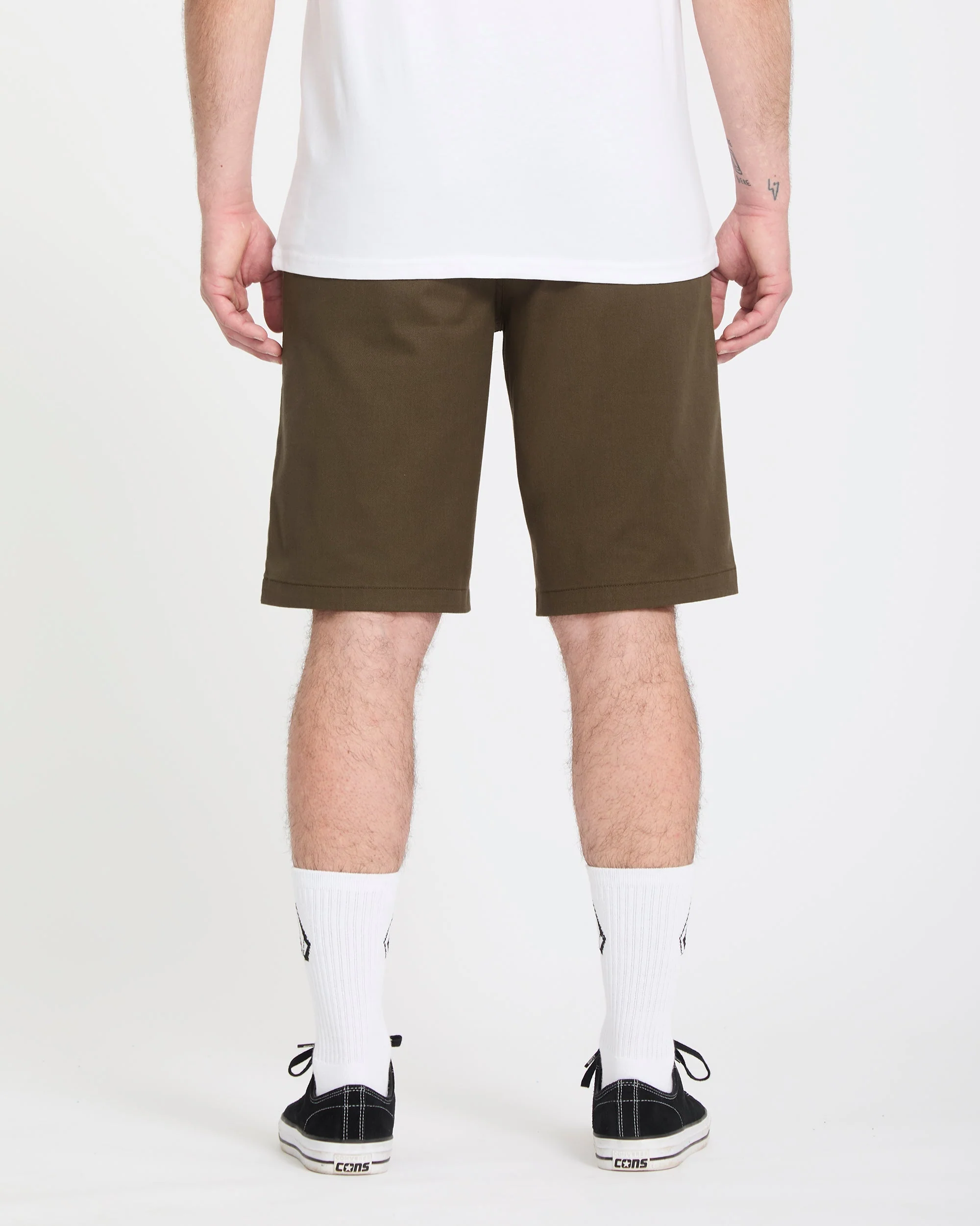 Frickin Modern Stretch 21" Shorts - Sage Leaf - Image 2