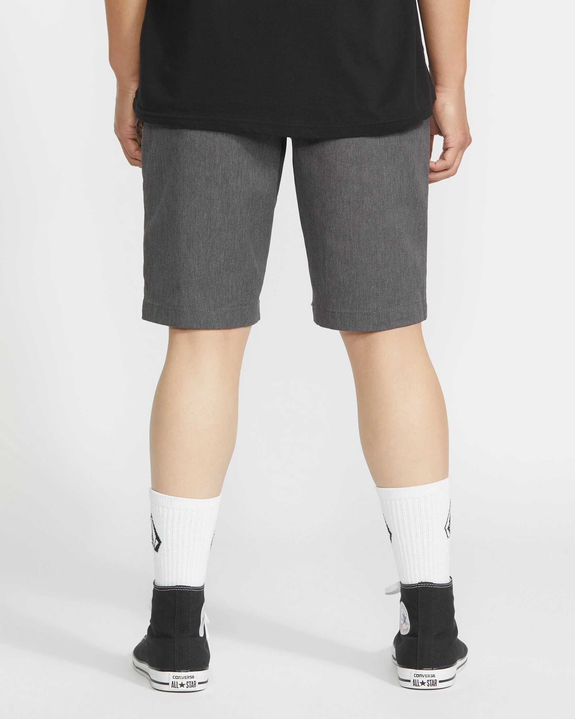 Frickin Modern Stretch 21" Shorts - Charcoal Heather - Image 2