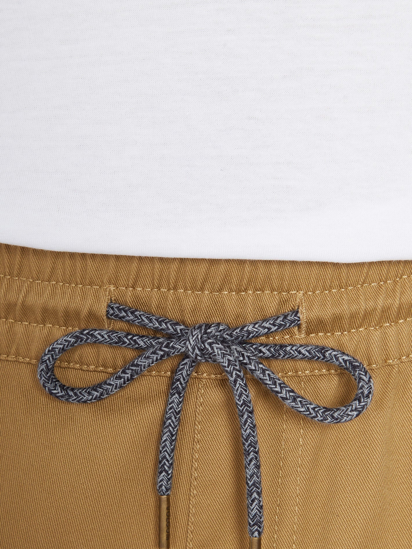 Frickin Elasticated Waist 19" Shorts - DARK KHAKI - Image 3