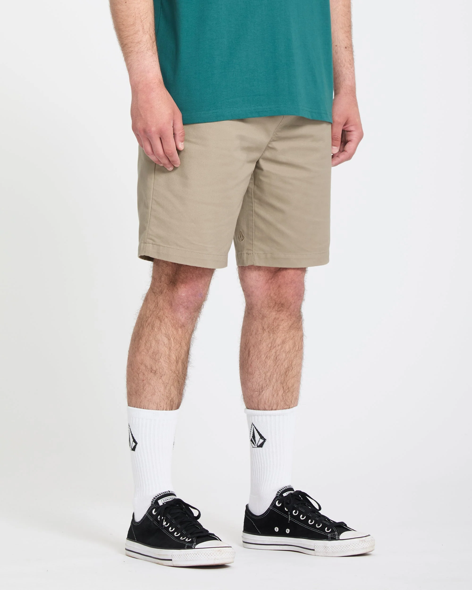 Frickin II 19" Shorts - Khaki - Image 3