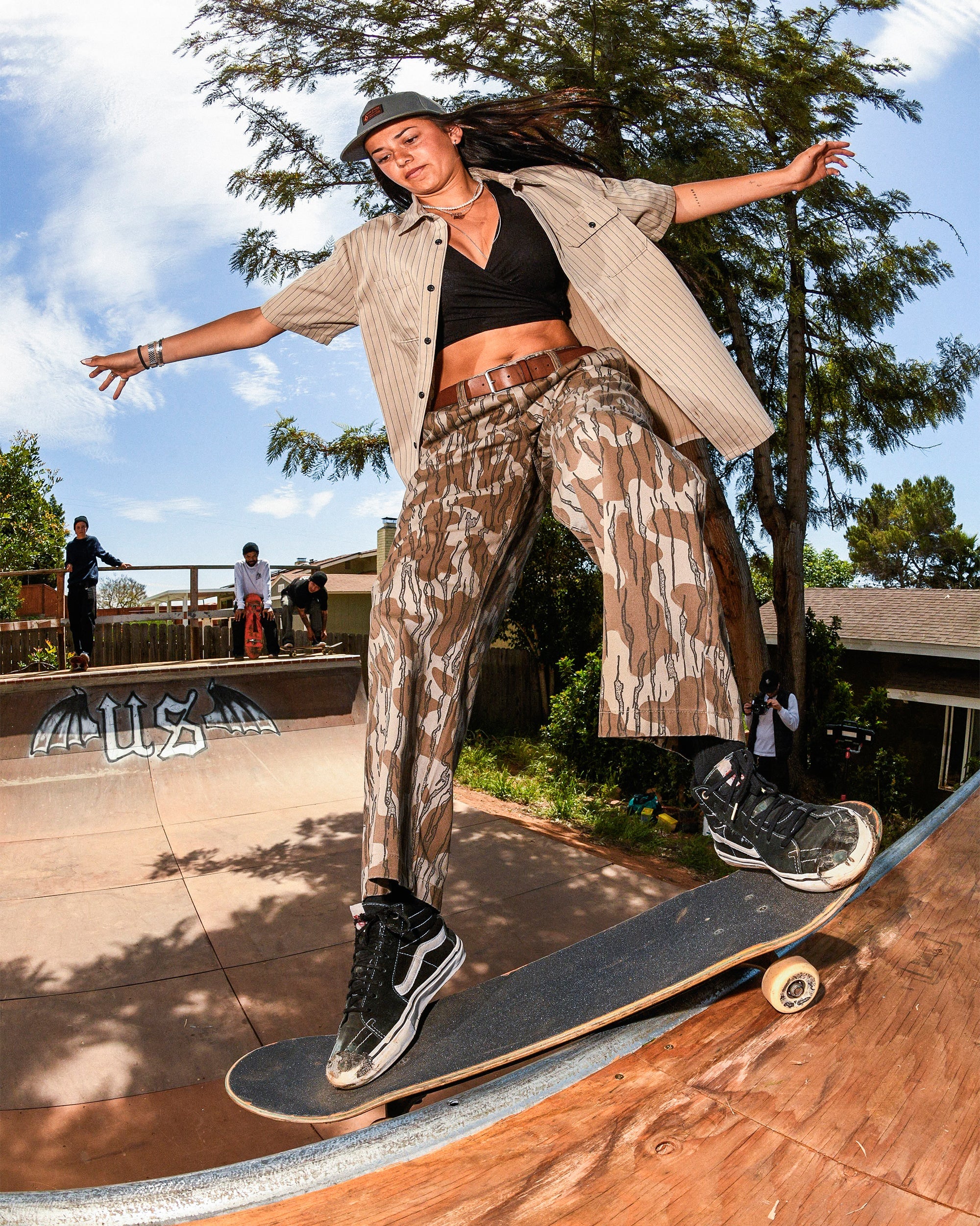 Frickin Skate Work Chino Hose - BRINDLE - Image 6