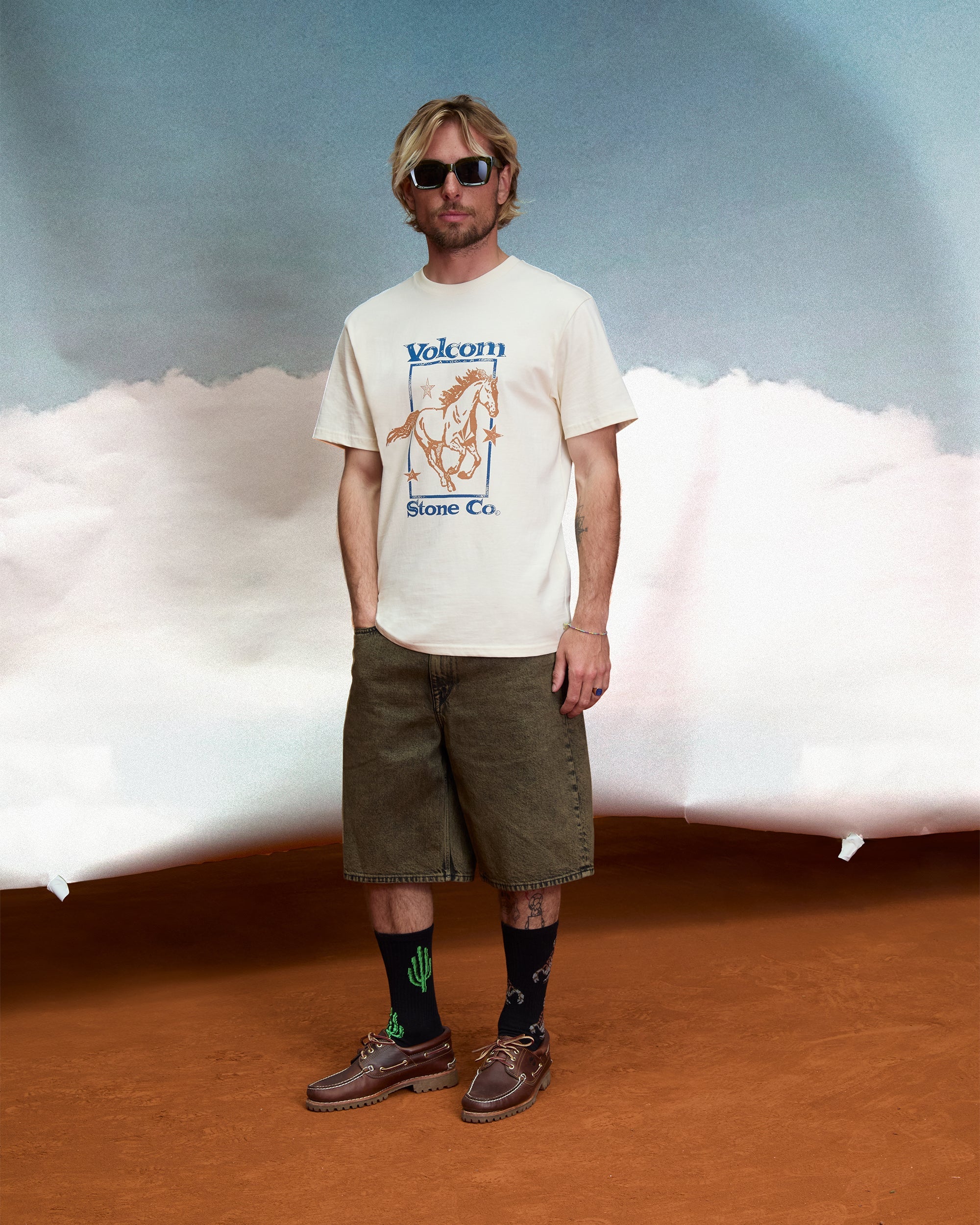 Giddyup T-Shirt - Dirty White - Image 4