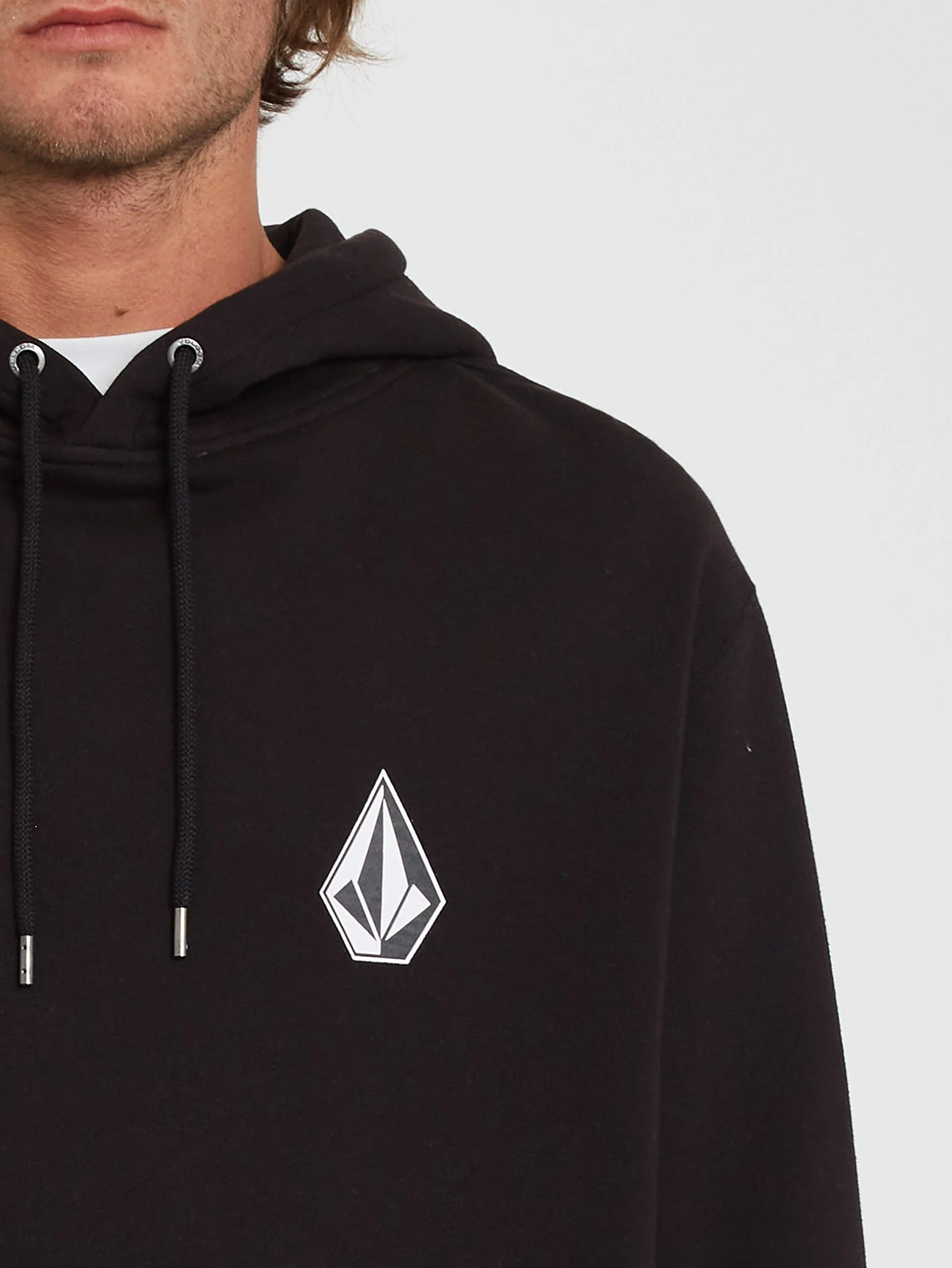 Iconic Stone Kapuzenpullover - BLACK - Image 4