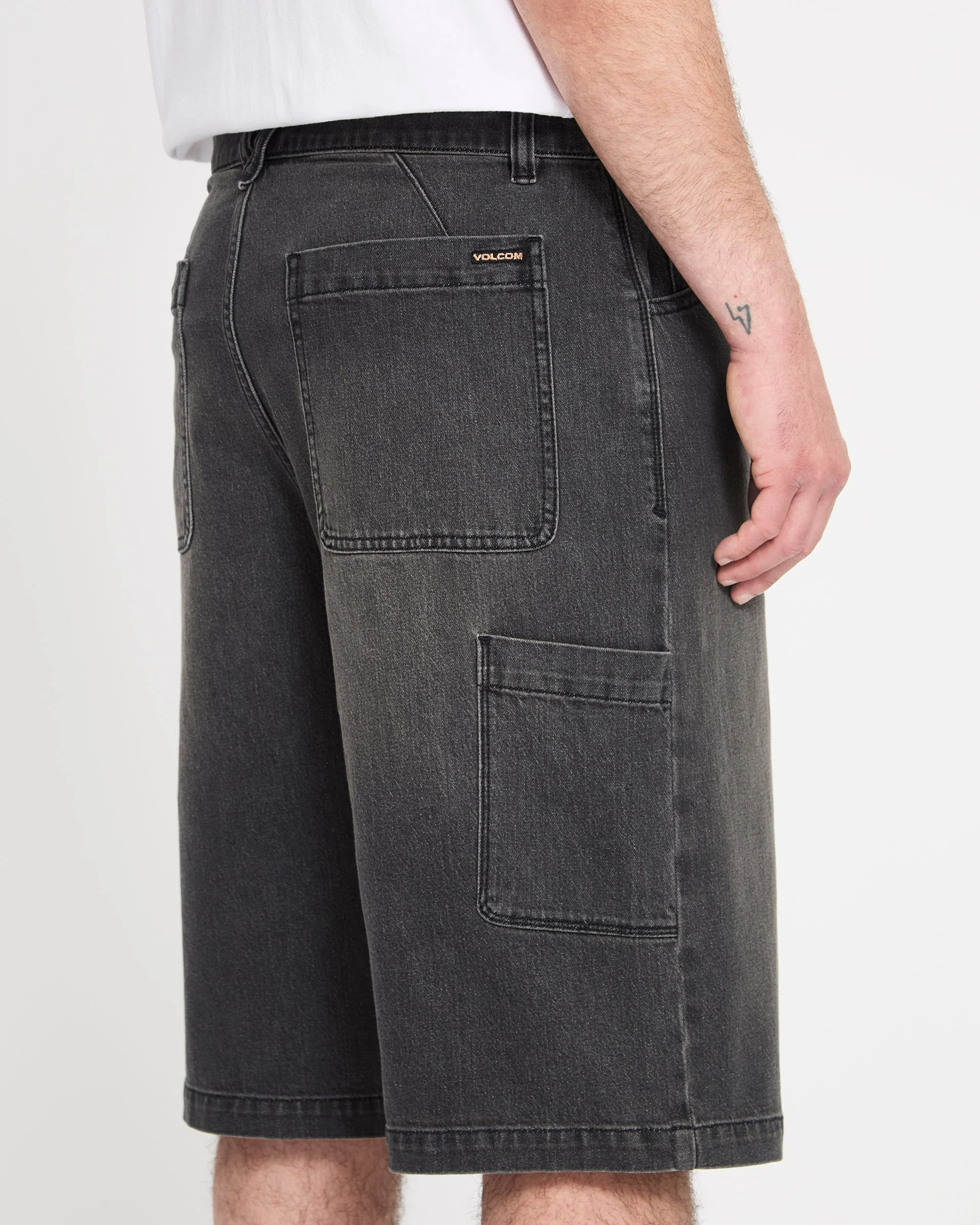 Kraftsman II 24" Denim-Shorts - Black Grey - Image 7