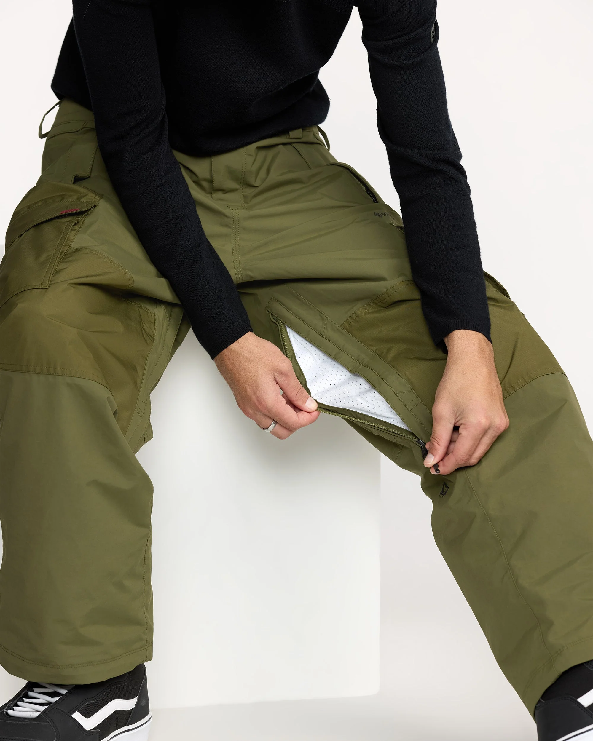 Longo Gore-Tex Hose - Dark Olive - Image 7