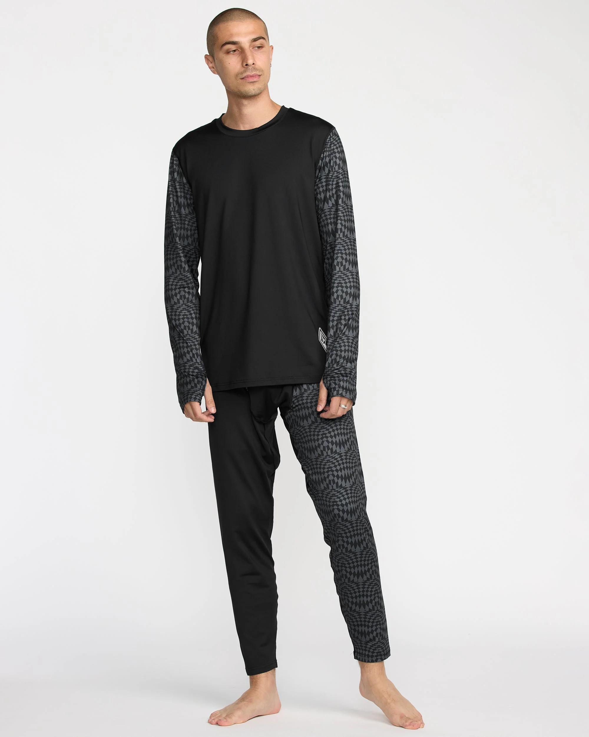 M V-Science Basisschicht-Hose - Black/Charcoal - Image 3
