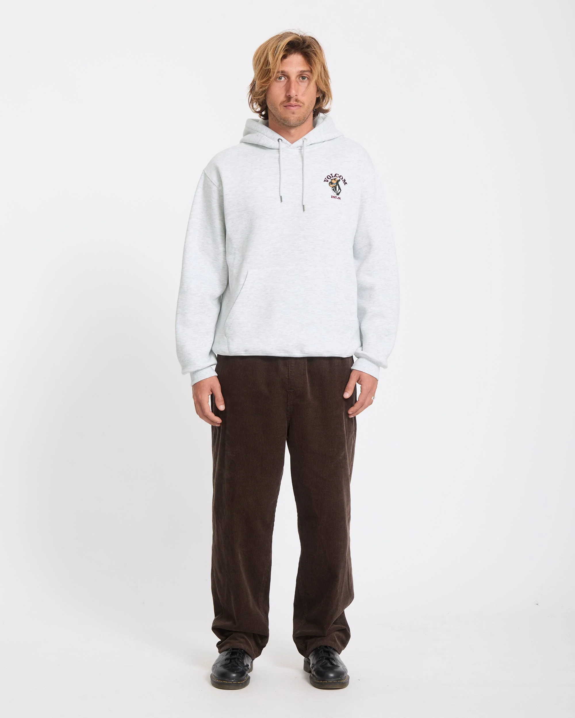 Noder Hoodie - Bone Heather - Image 7