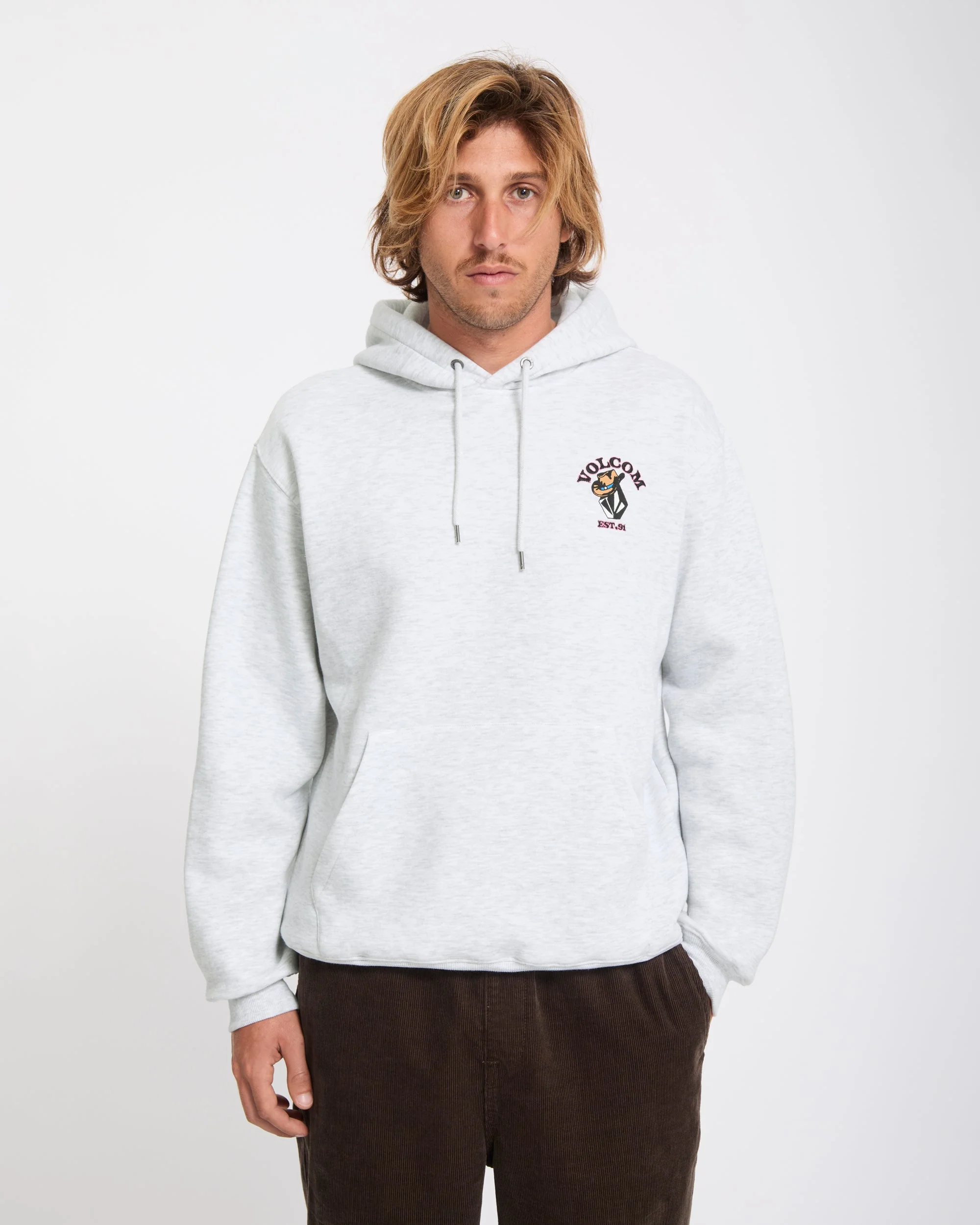 Noder Hoodie - Bone Heather - Image 9