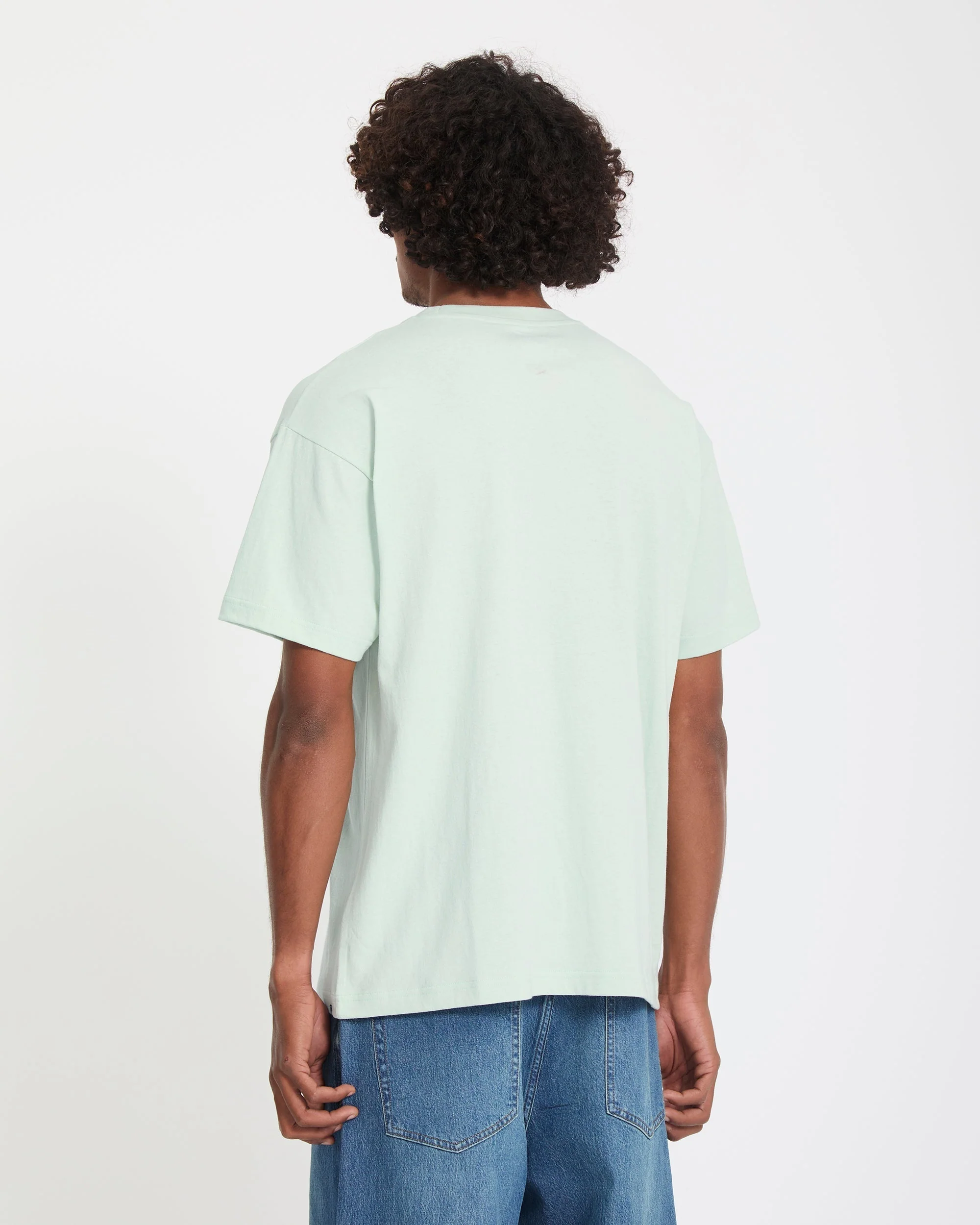 Pistol Stone T-Shirt - Pale Aqua - Image 2