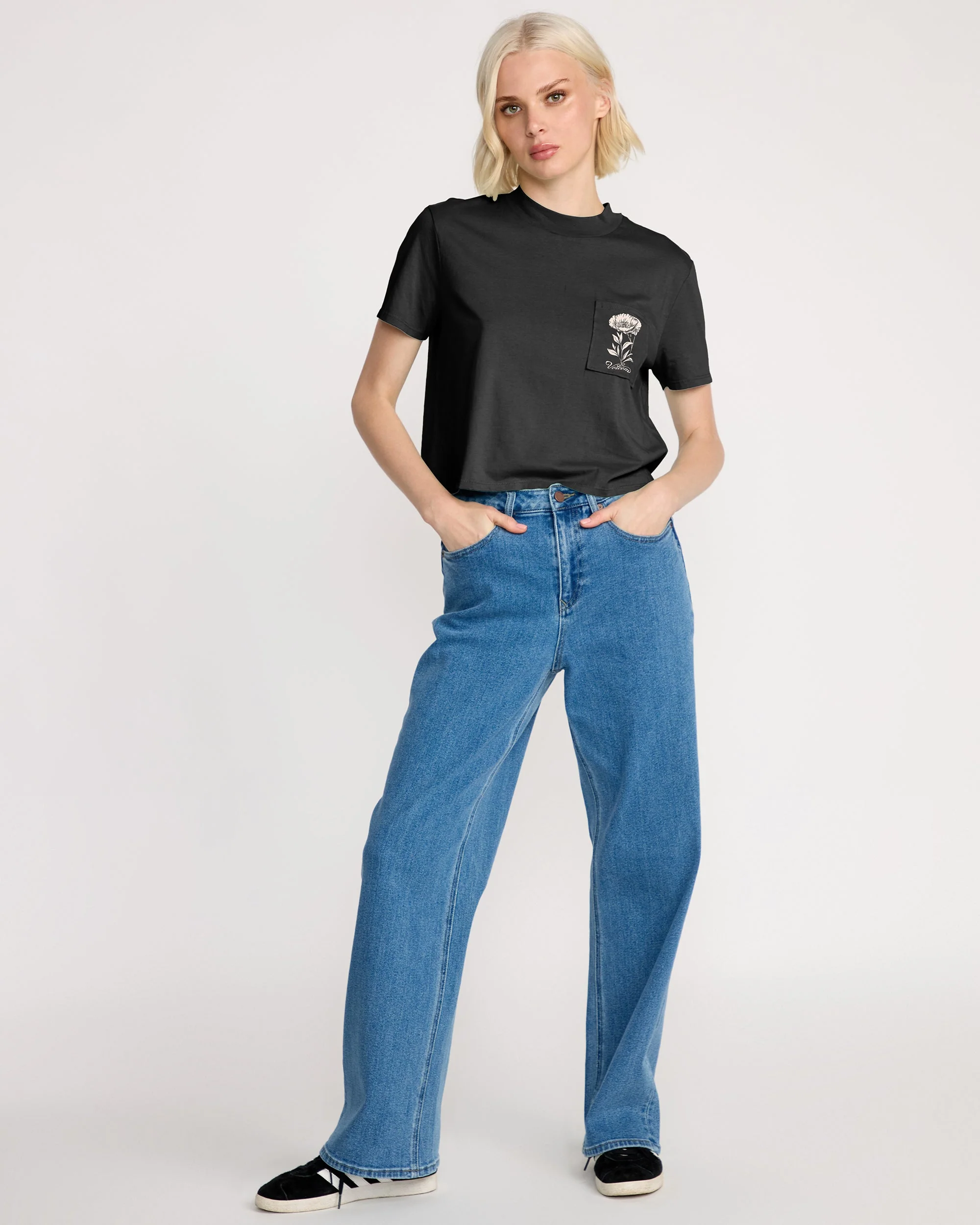 Pocket Dial T-Shirt - Vintage Black - Image 5
