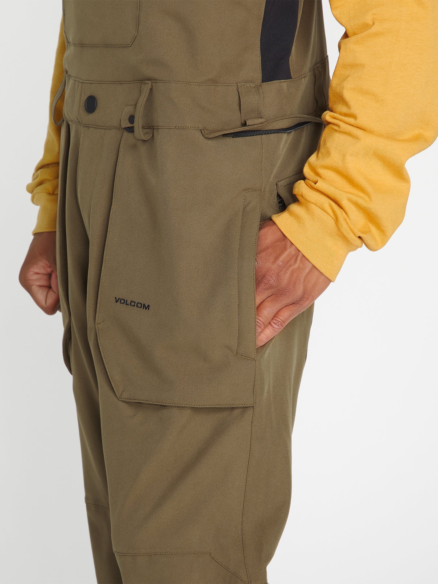 Roan Bib Overall - Dark Teak - Image 9
