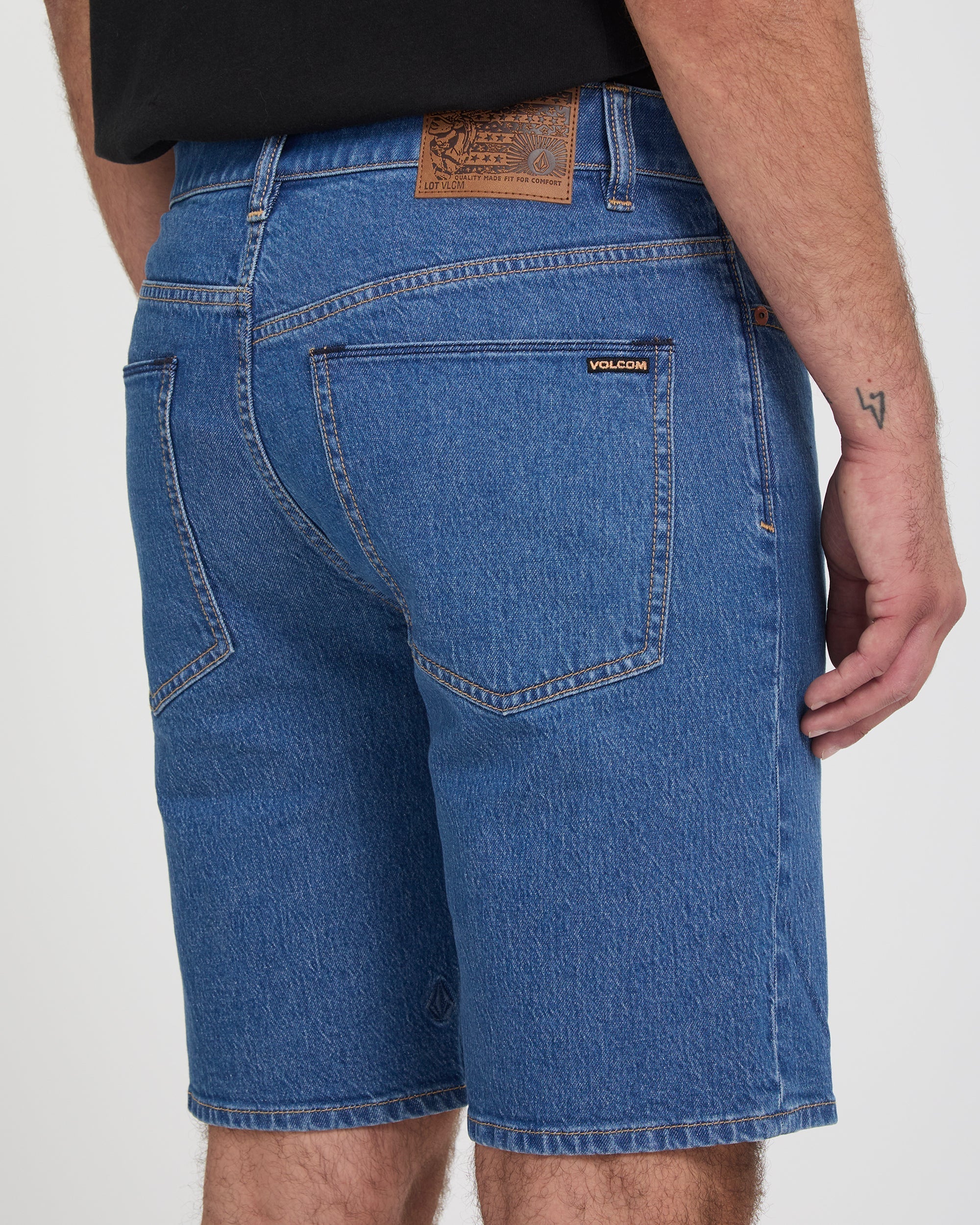 Solver Denim Shorts - Bold Blue - Image 4