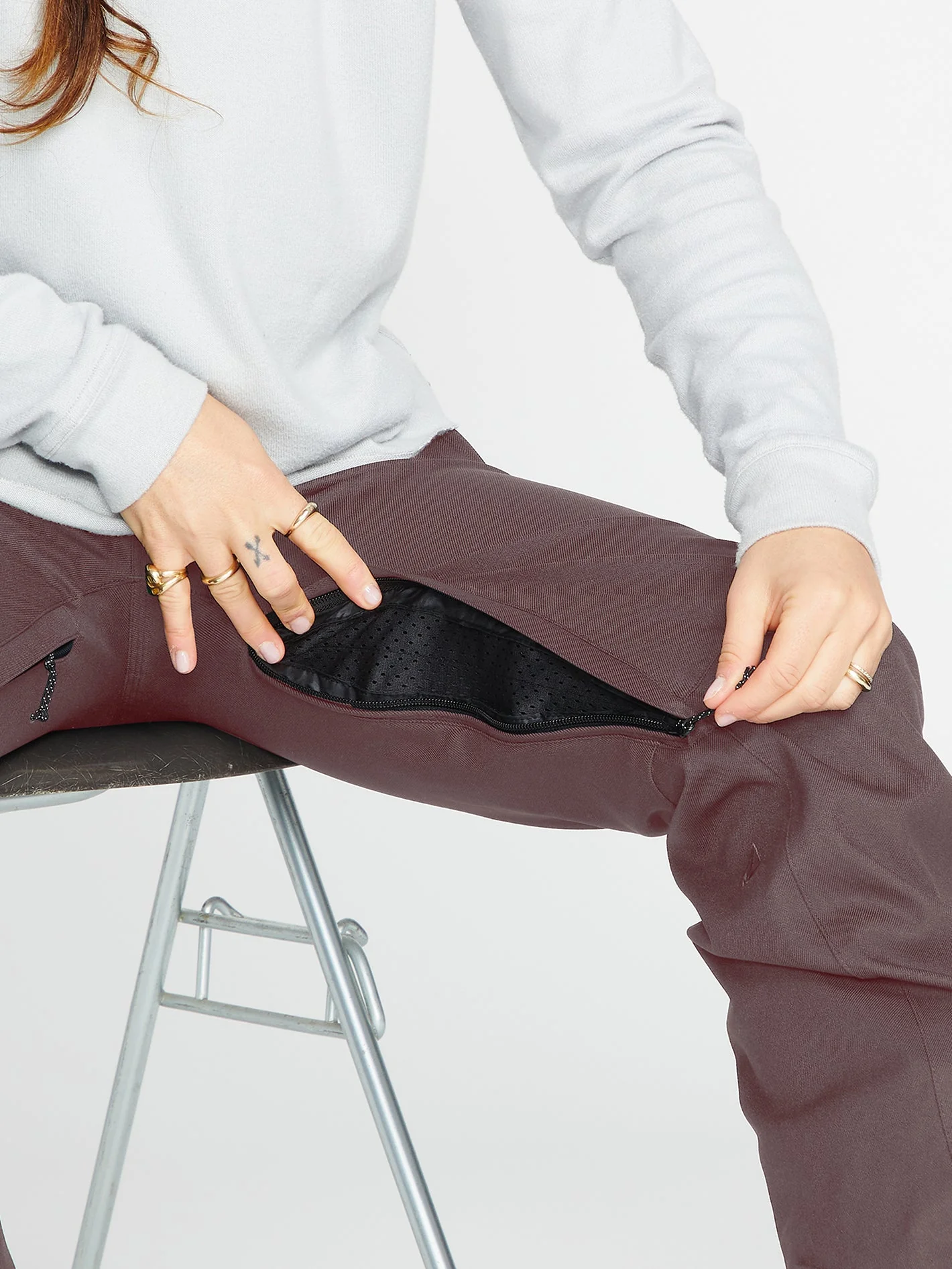 Species Stretch Trousers - Rosewood - Image 5