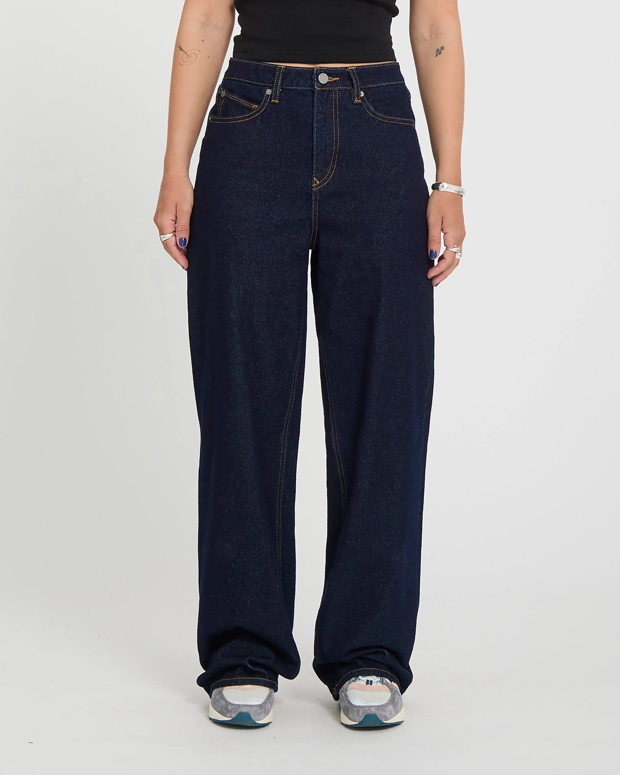 Stoned Hirise Jeans - Raw