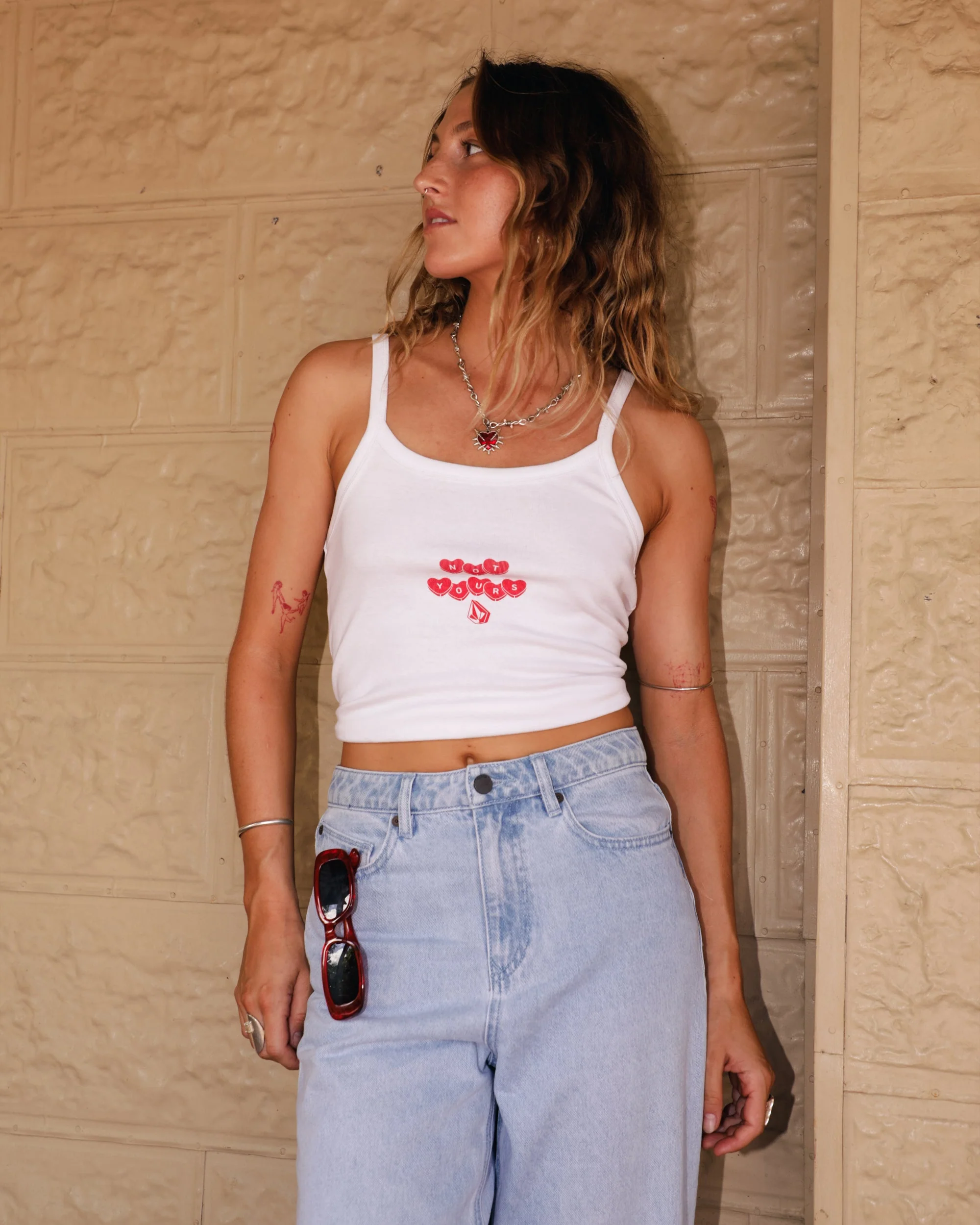 Trippin Tanktop - White - Image 5