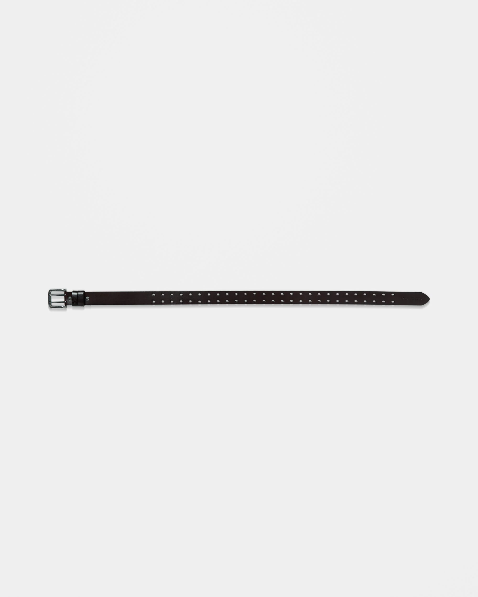 Two Spike Ledergürtel - Brown - Image 2