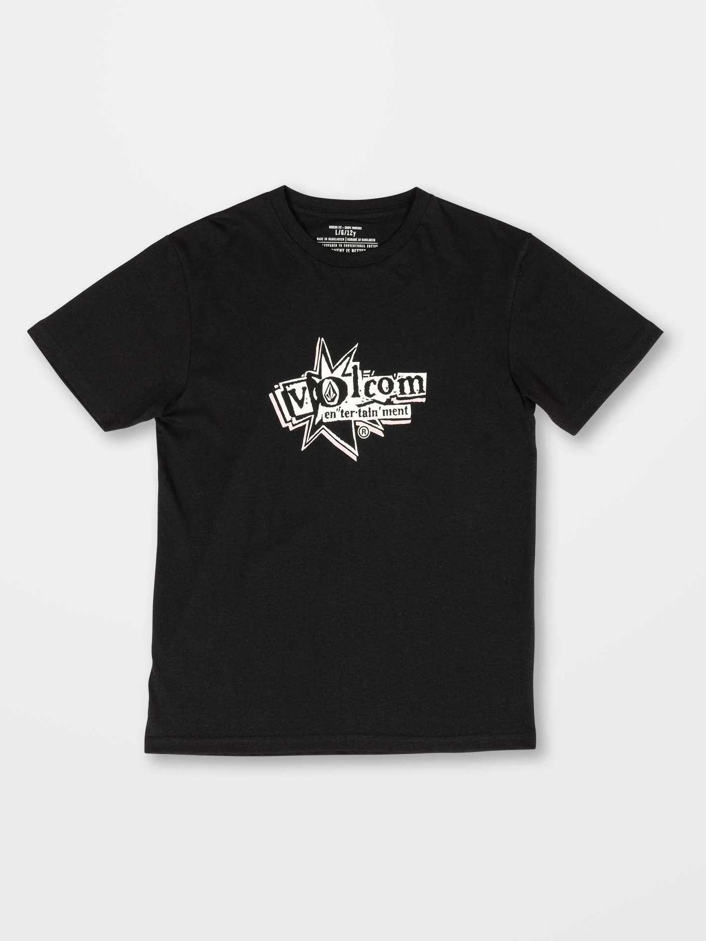 Volcom Ent T-Shirt - BLACK - (KINDER)