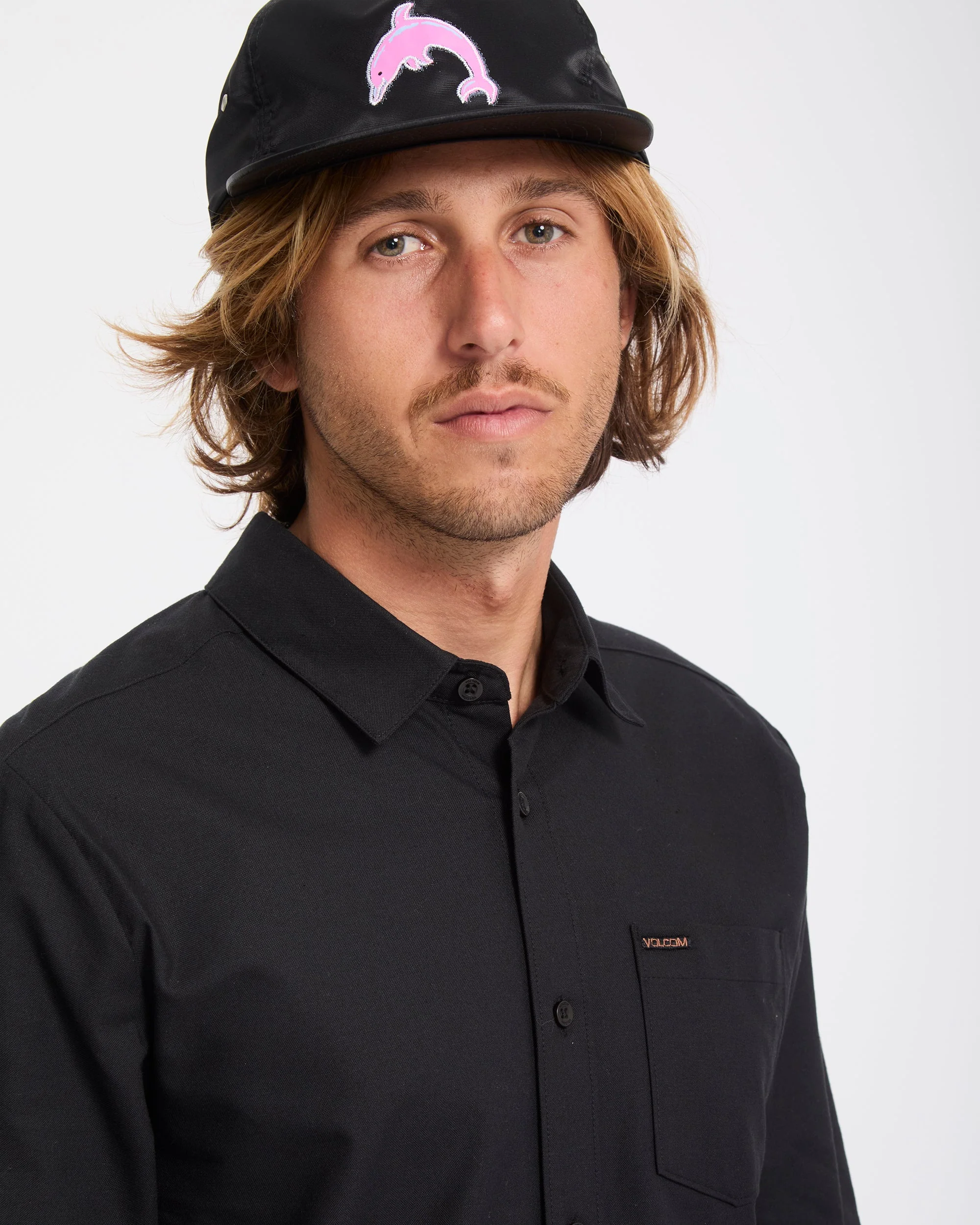 Veeco Oxford Hemd - Black - Image 8