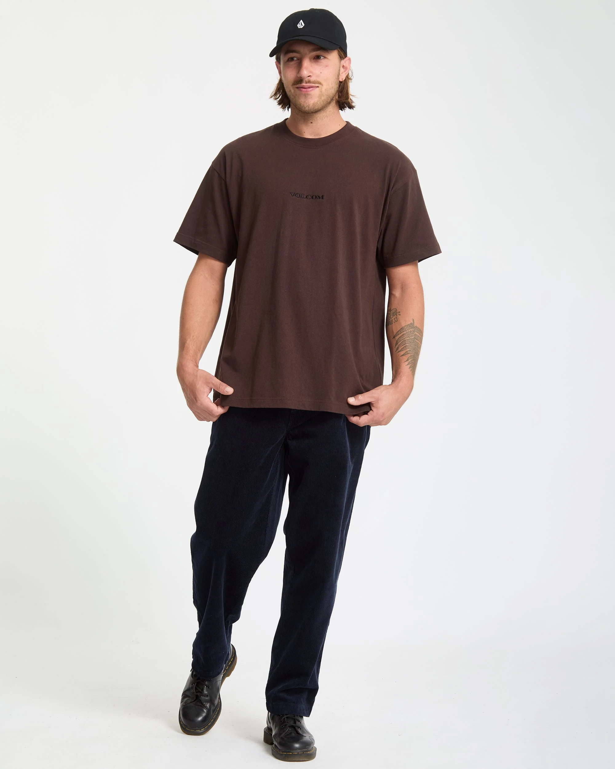 Volcom Stone T-Shirt - Cacao - Image 8