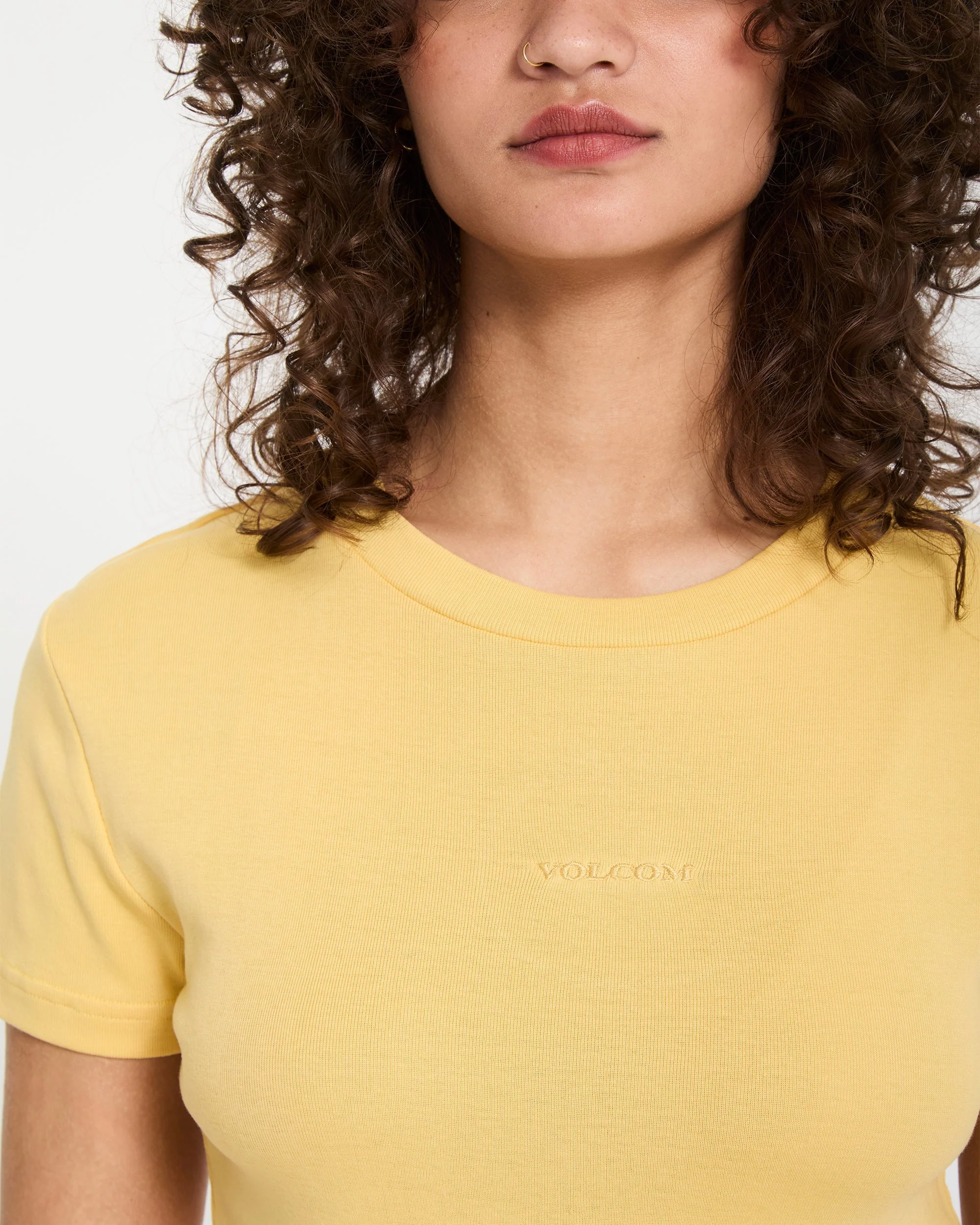 Volcomstone Tight Crop-Top - Sunburst - Image 6