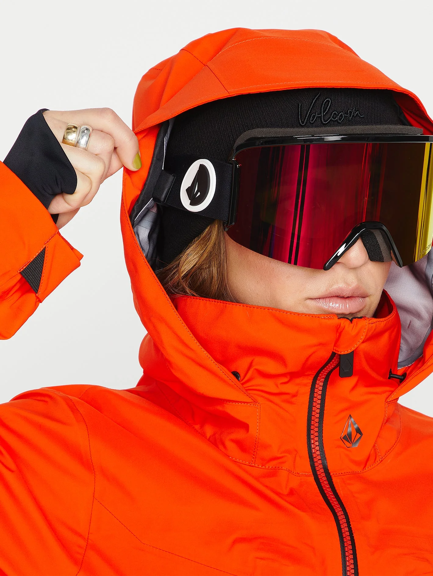 Vs 3L Stretch Gore-Tex Jacket - Orange Shock - Image 9