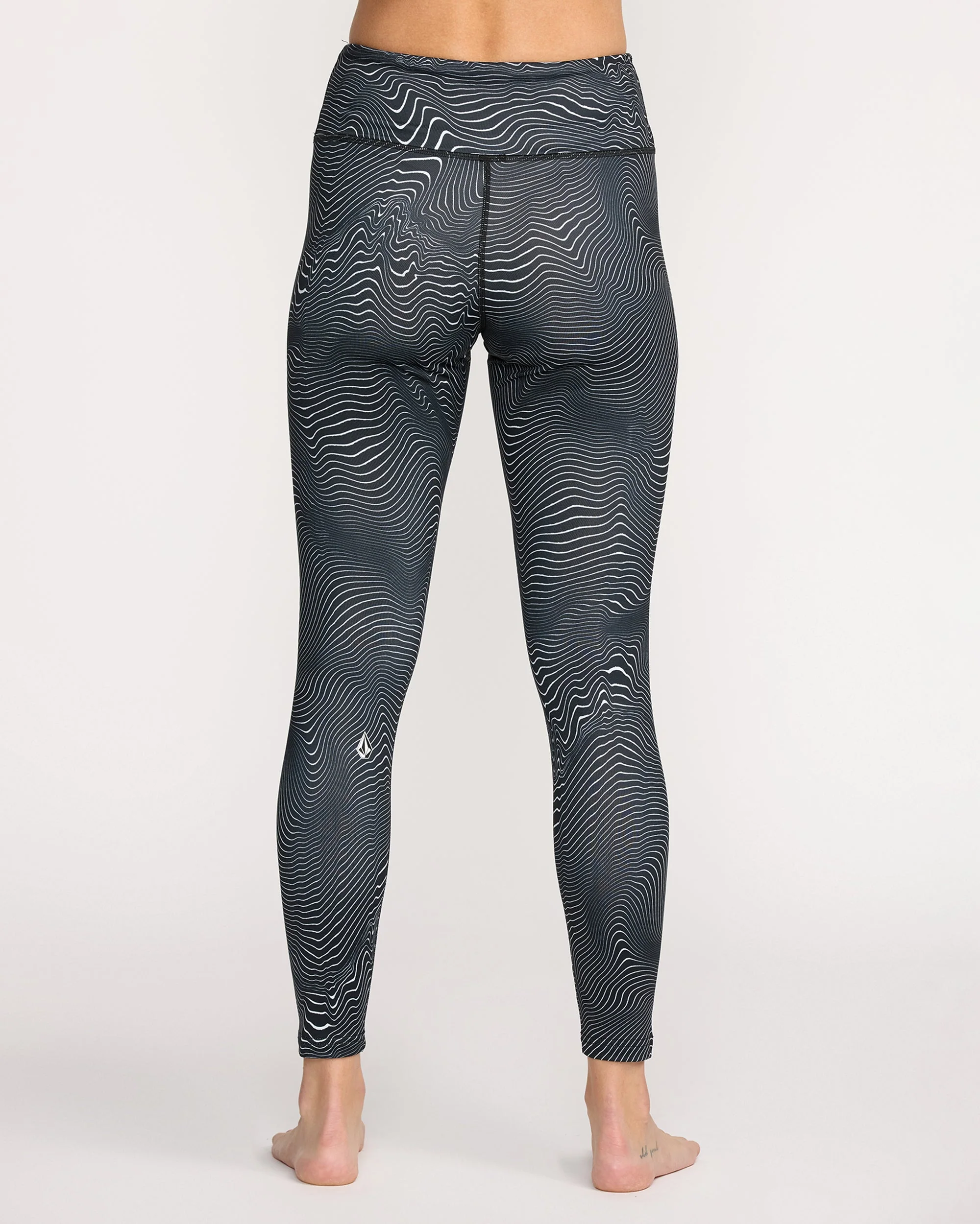 W V-Science Basisschicht-Leggings - Black White - Image 2
